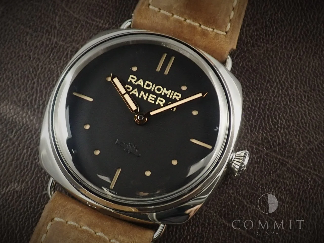 パネライ ラジオミール S.L.C. 47mm Ref.PAM00425 ブラック文字盤 美品 929TPWUZ - Image 11