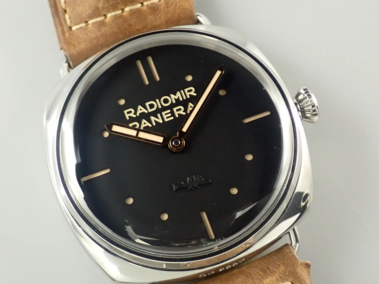 パネライ ラジオミール S.L.C. 47mm Ref.PAM00425 ブラック文字盤 美品 929TPWUZ - Image 3