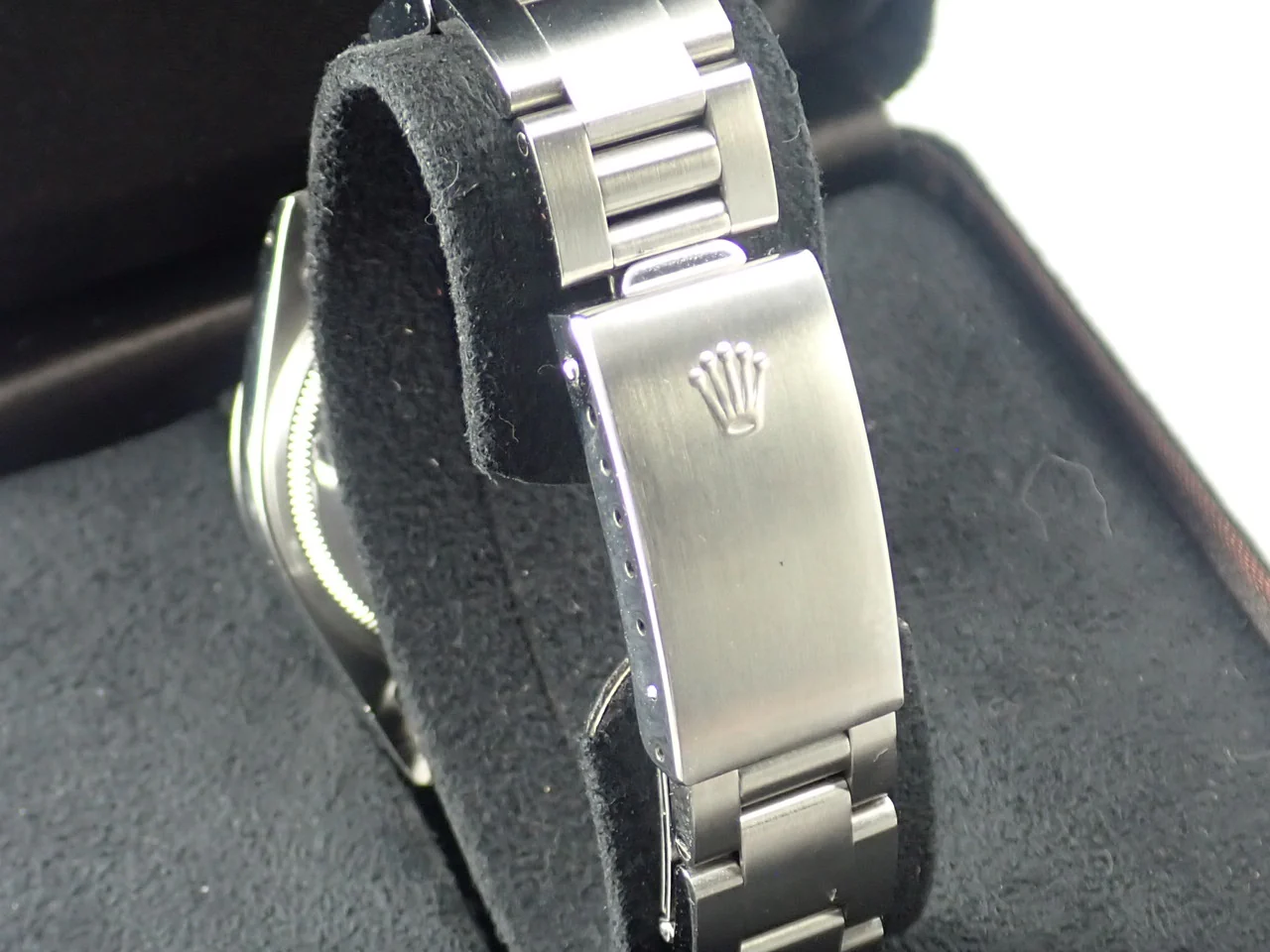 ロレックス エアキング Ref.14000 ステンレススチール ブルー文字盤 - Image 8