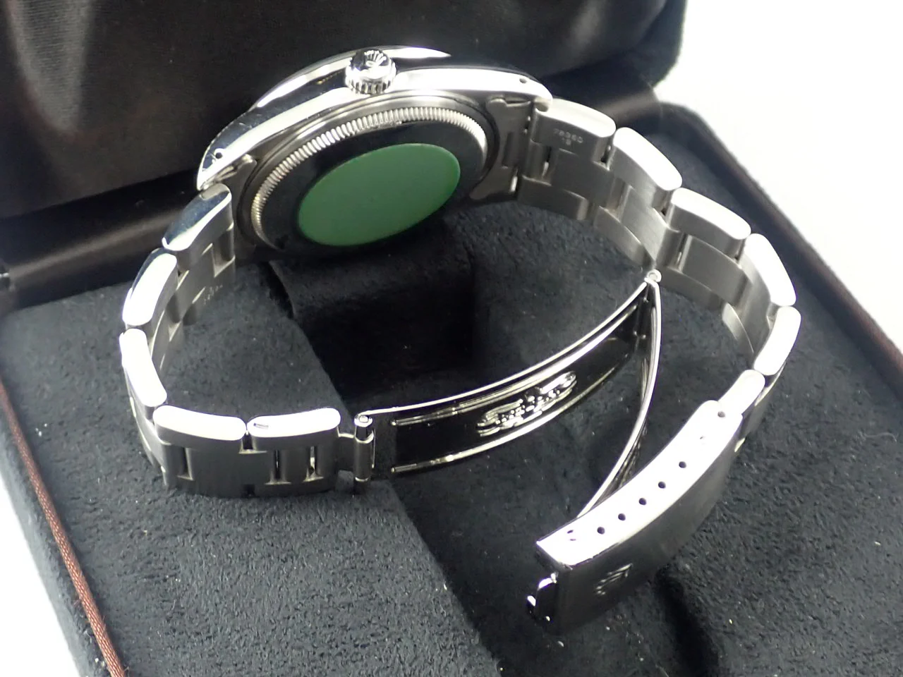 ロレックス エアキング Ref.14000 ステンレススチール ブルー文字盤 - Image 9