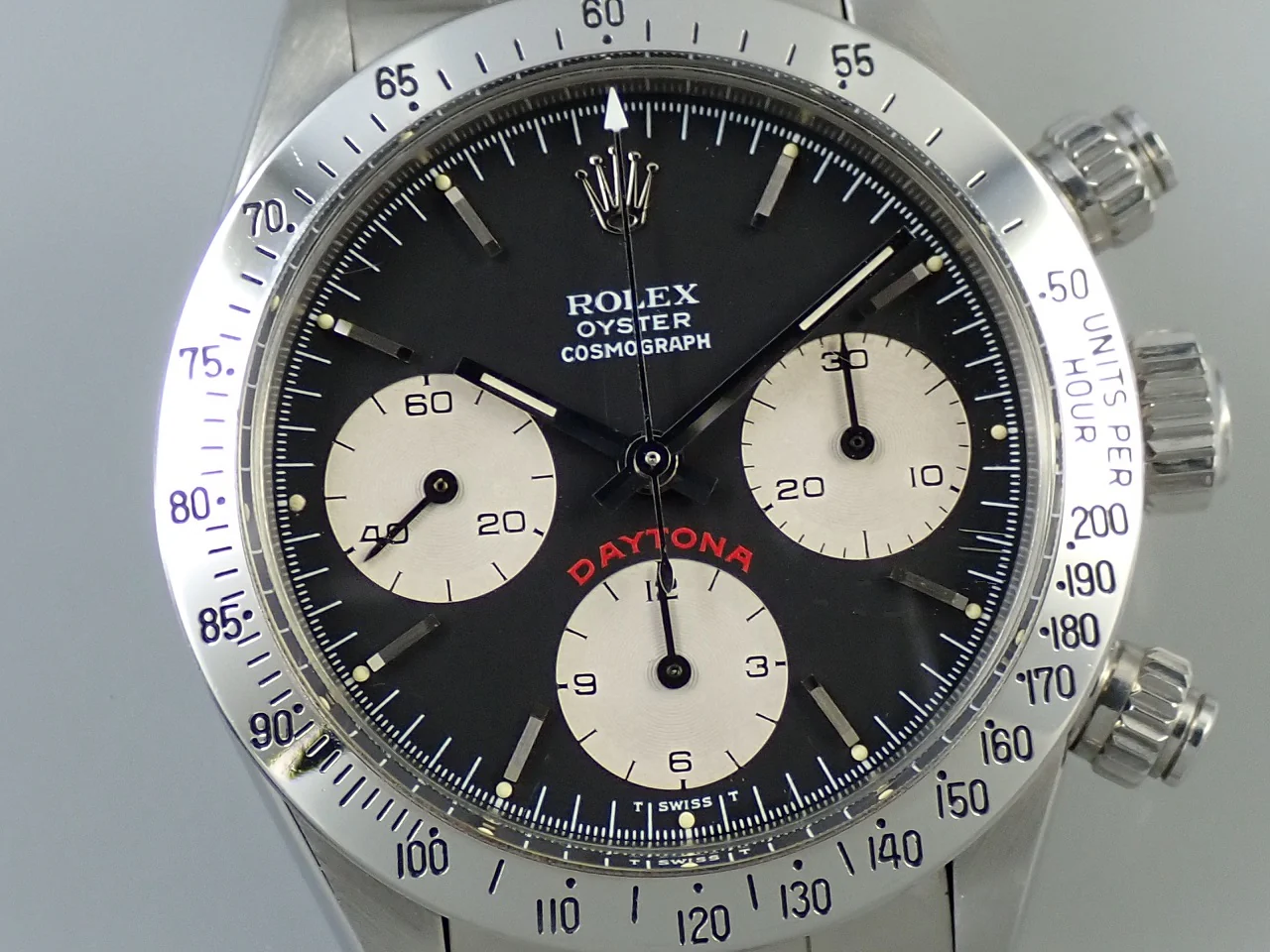 ロレックス デイトナ Ref.6265 ステンレススチール ブラック文字盤 - Image 3