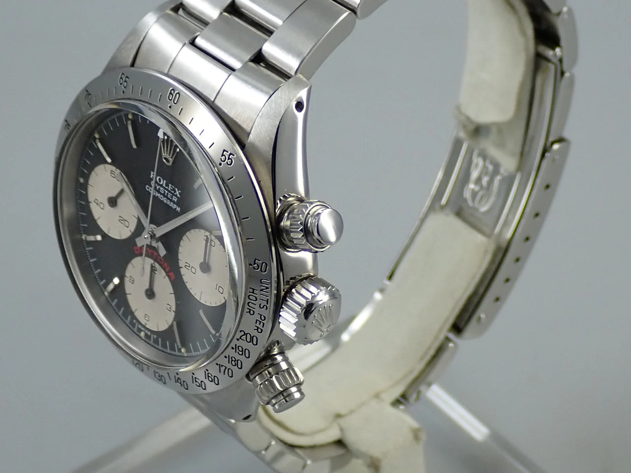 ロレックス デイトナ Ref.6265 ステンレススチール ブラック文字盤 - Image 4