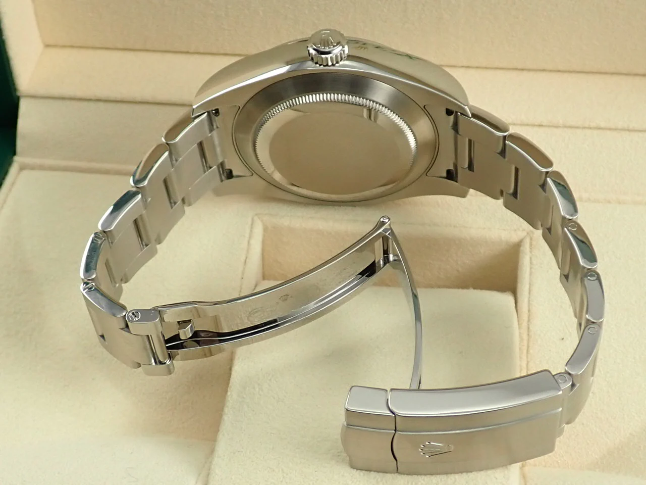 ロレックス エアキング Ref.116900 ステンレススチール ブラック文字盤 - Image 8