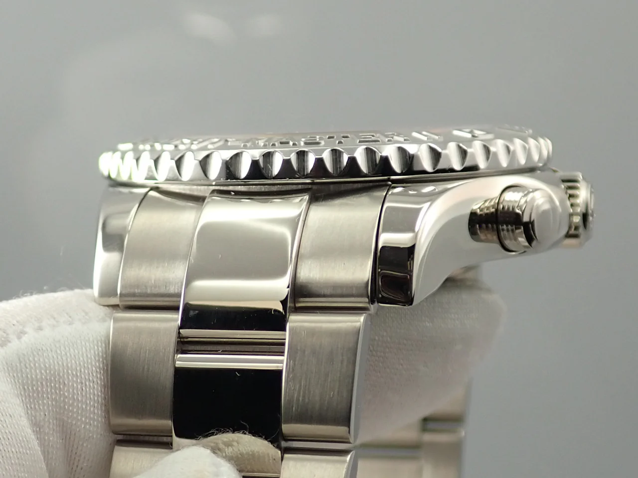 ロレックス ヨットマスターII Ref.116689 ホワイトゴールド ホワイト文字盤 - Image 6