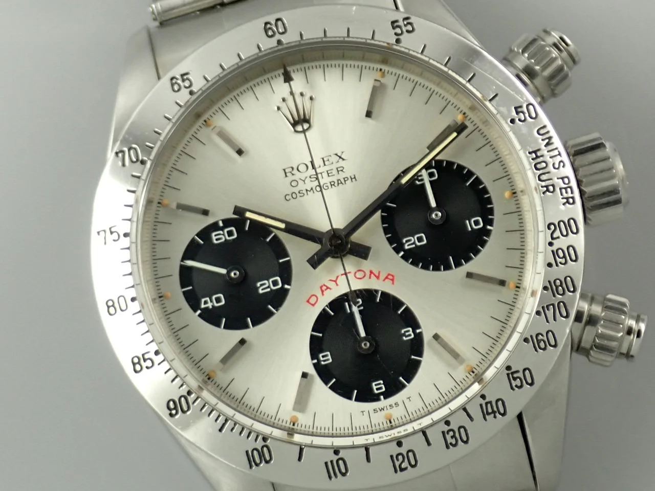 ロレックス デイトナ Ref.6265 ステンレススチール シルバー文字盤 - Image 3