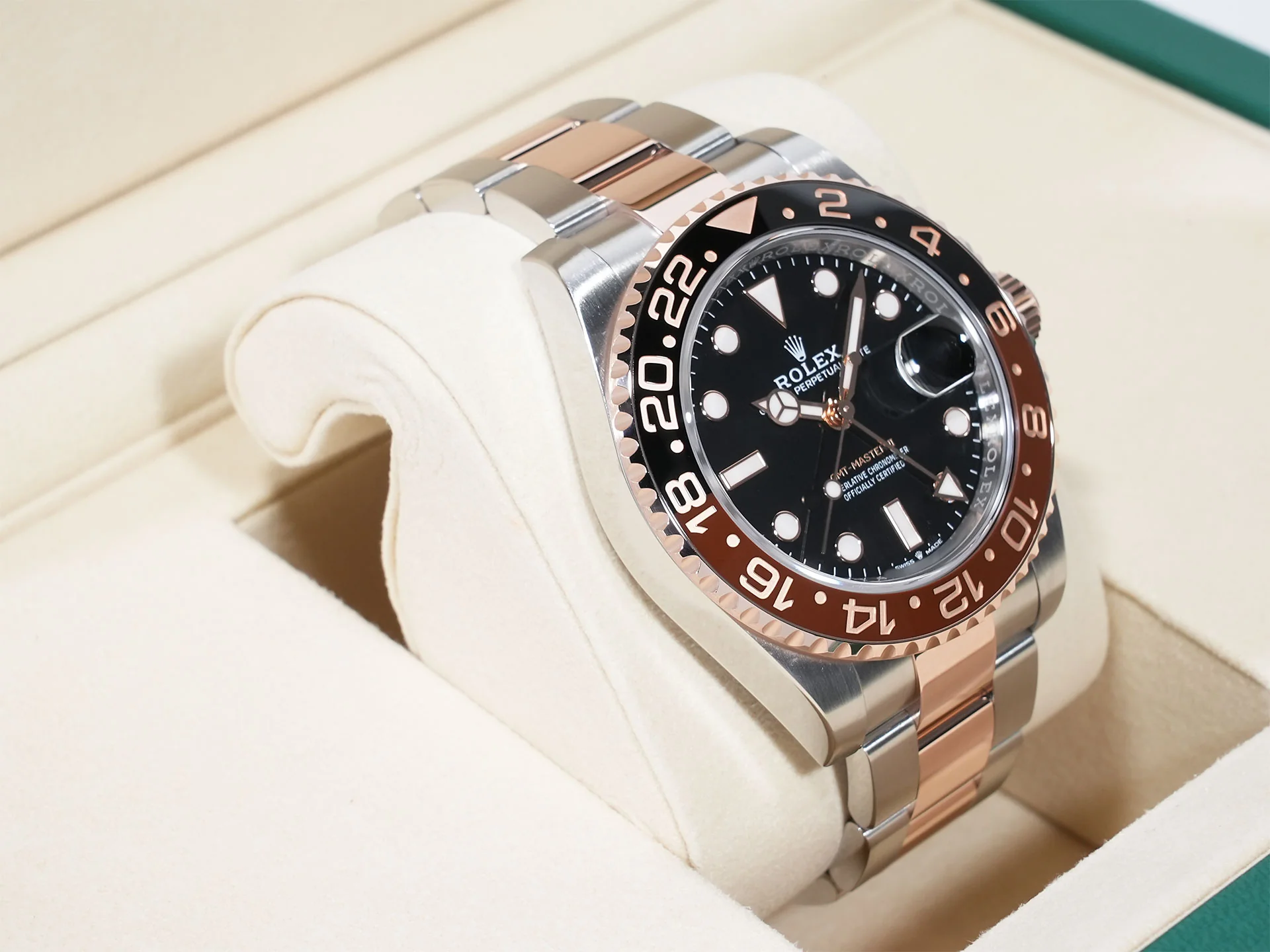 ロレックス GMTマスターII Ref.126711CHNR ステンレススチール/エバーローズゴールド ブラック文字盤 オイスターブレスレット 美中古 993x92k6 - Image 5