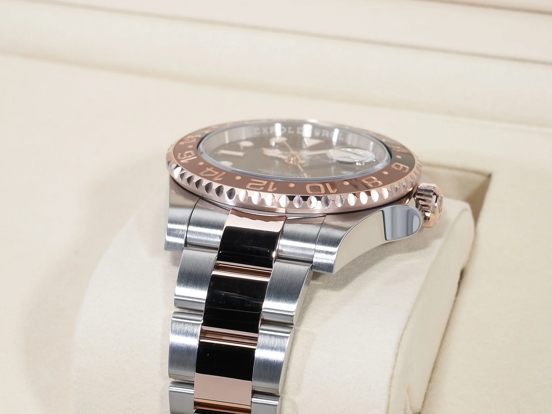 ロレックス GMTマスターII Ref.126711CHNR ステンレススチール/エバーローズゴールド ブラック文字盤 オイスターブレスレット 美中古 993x92k6 - Image 6