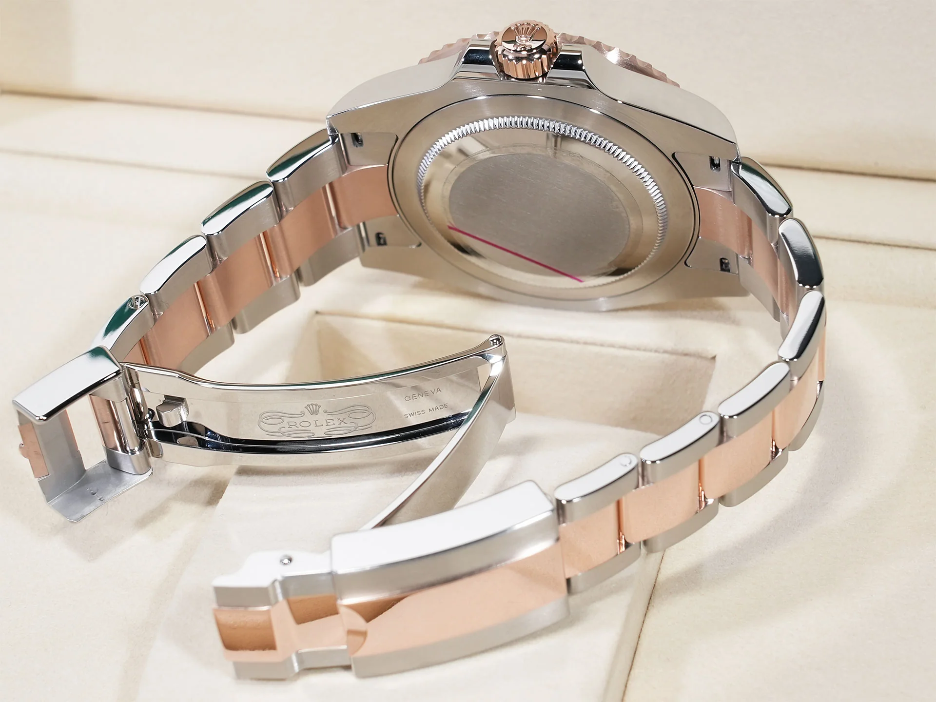 ロレックス GMTマスターII Ref.126711CHNR ステンレススチール/エバーローズゴールド ブラック文字盤 オイスターブレスレット 美中古 993x92k6 - Image 8