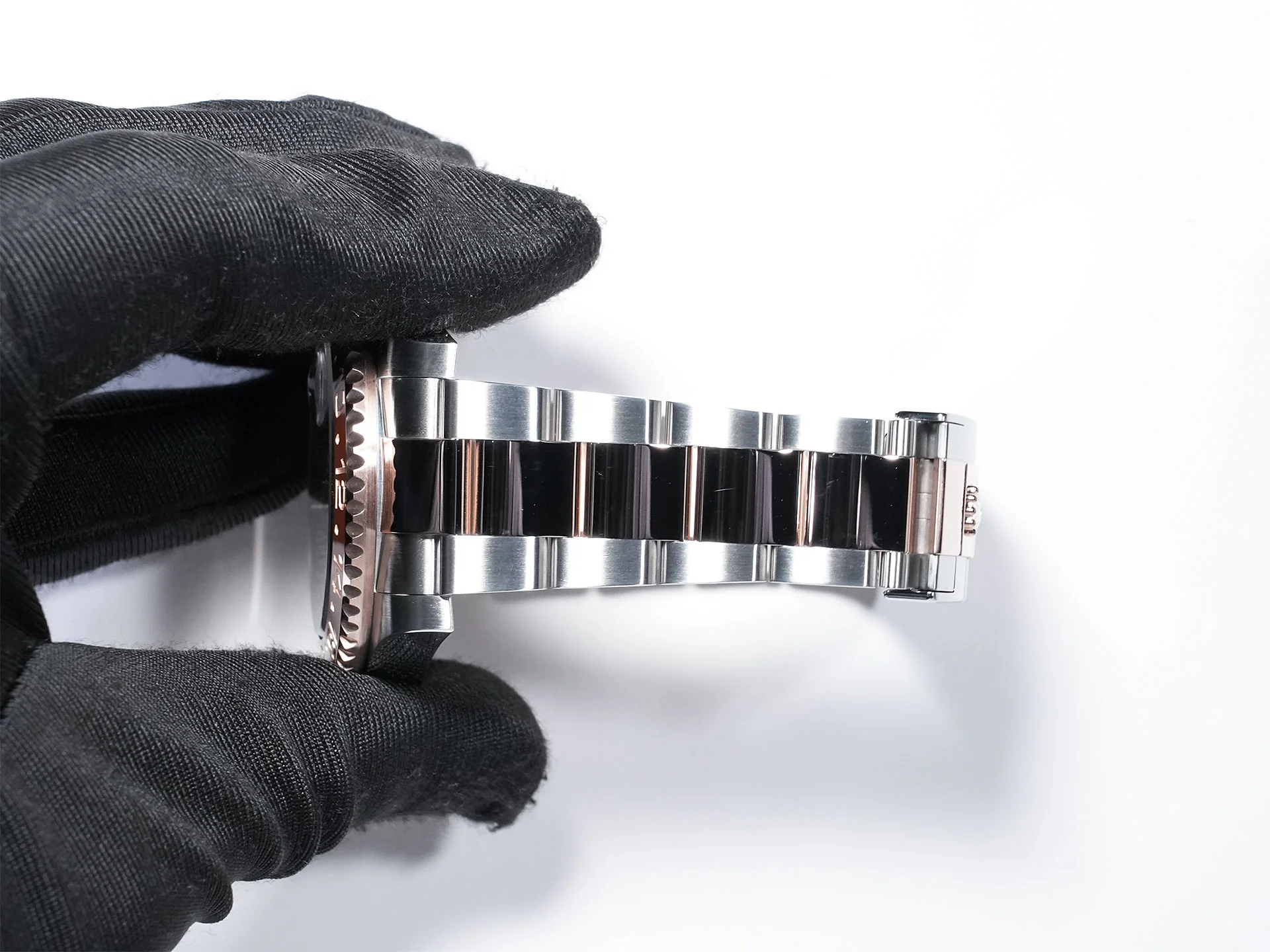 ロレックス GMTマスターII Ref.126711CHNR ステンレススチール/エバーローズゴールド ブラック文字盤 オイスターブレスレット 美中古 993x92k6 - Image 9