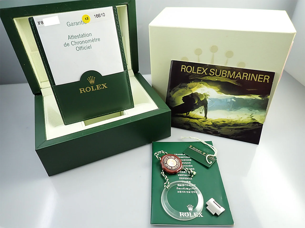 ロレックス サブマリーナー デイト Ref.16610 ステンレススチール ブラック文字盤 - Image 12
