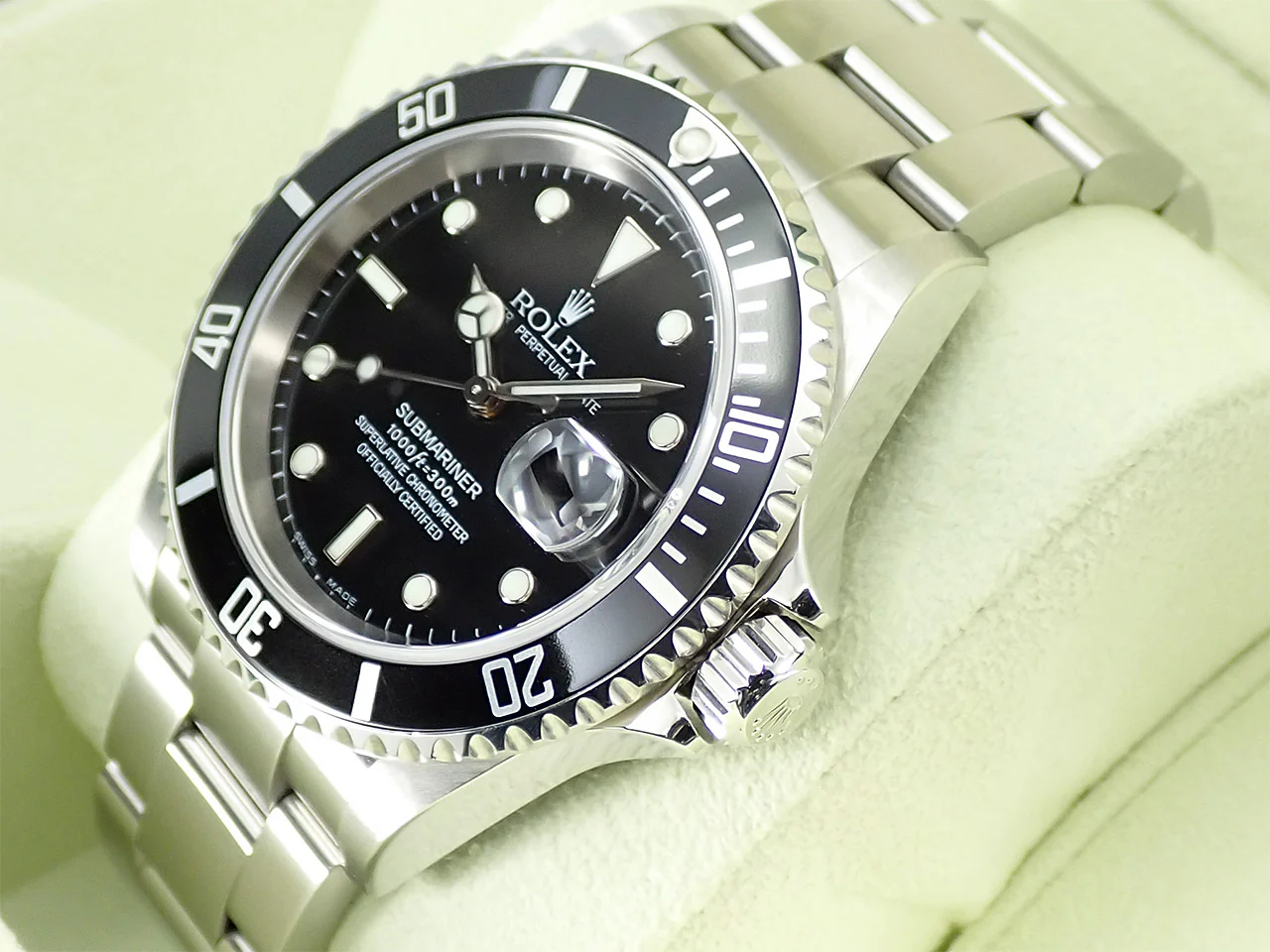 ロレックス サブマリーナー デイト Ref.16610 ステンレススチール ブラック文字盤 - Image 4