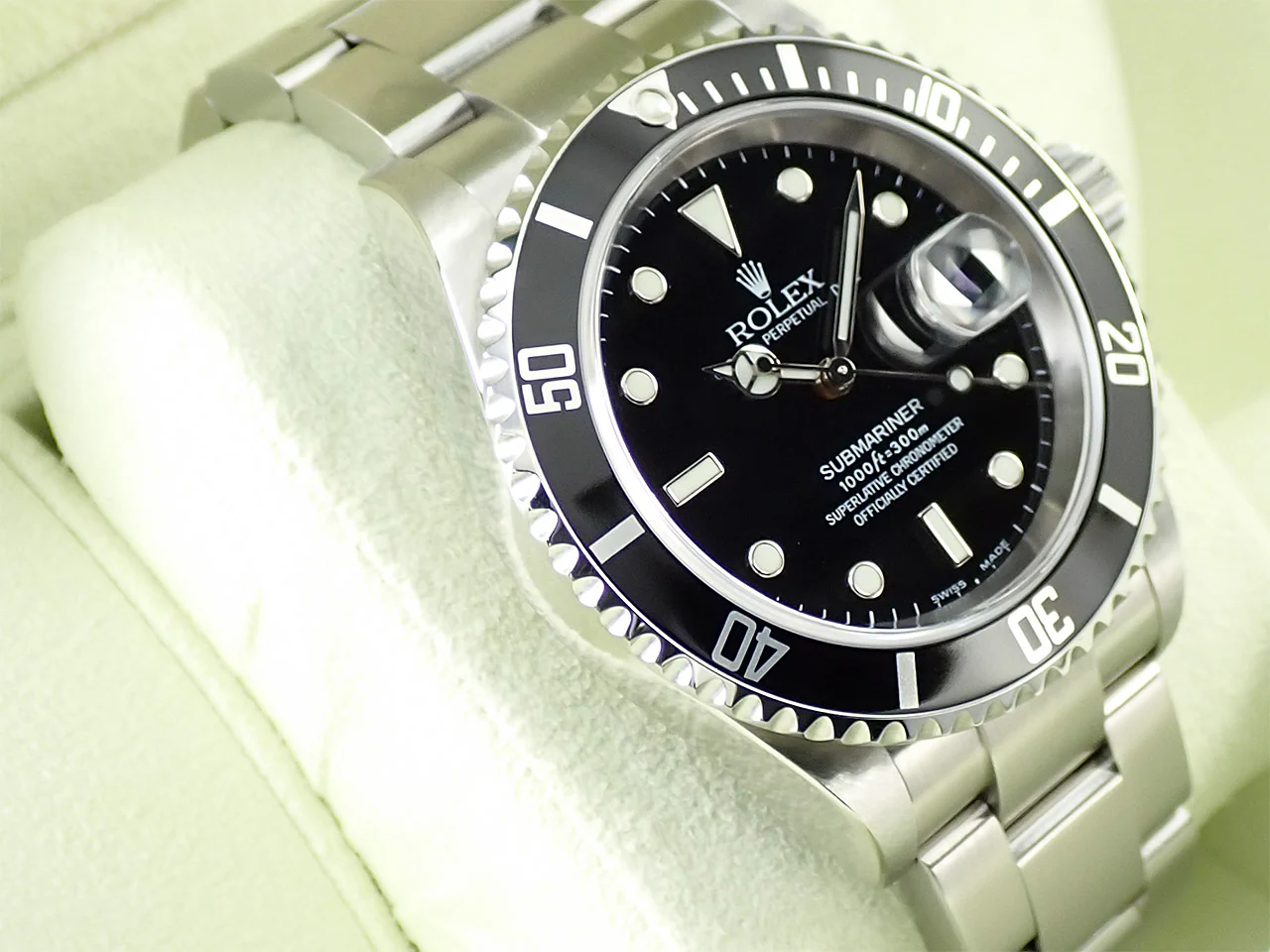 ロレックス サブマリーナー デイト Ref.16610 ステンレススチール ブラック文字盤 - Image 5