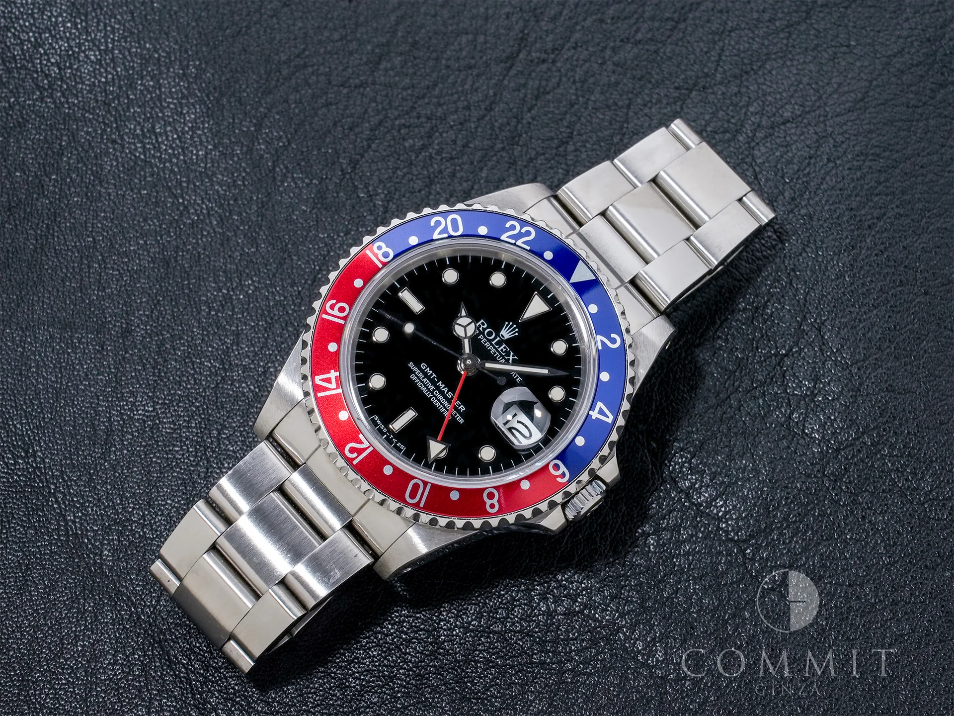 ロレックス GMTマスター Ref.16700 ステンレススチール ブラック文字盤 オイスターブレスレット - Image 11