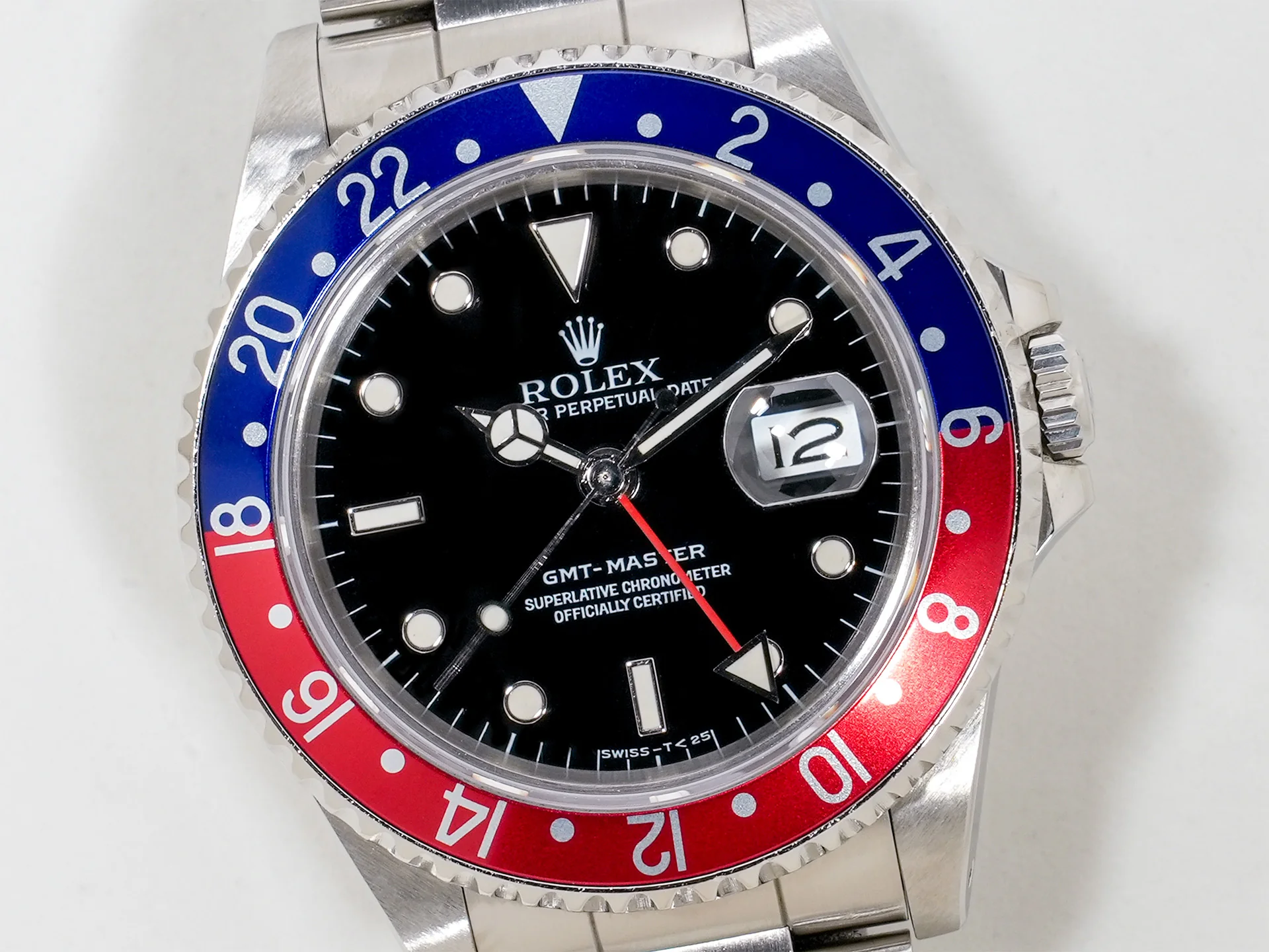 ロレックス GMTマスター Ref.16700 ステンレススチール ブラック文字盤 オイスターブレスレット - Image 3