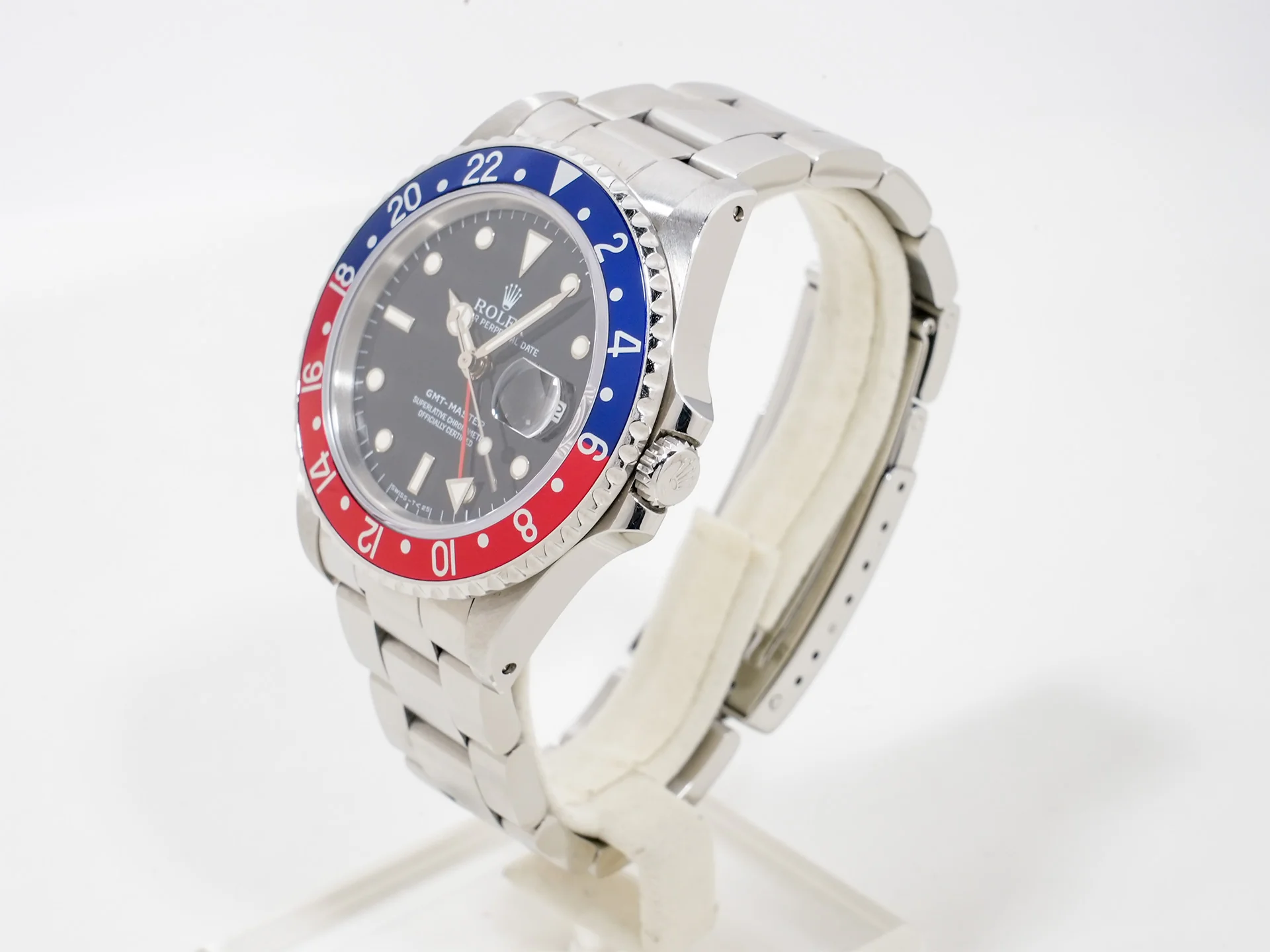 ロレックス GMTマスター Ref.16700 ステンレススチール ブラック文字盤 オイスターブレスレット - Image 4