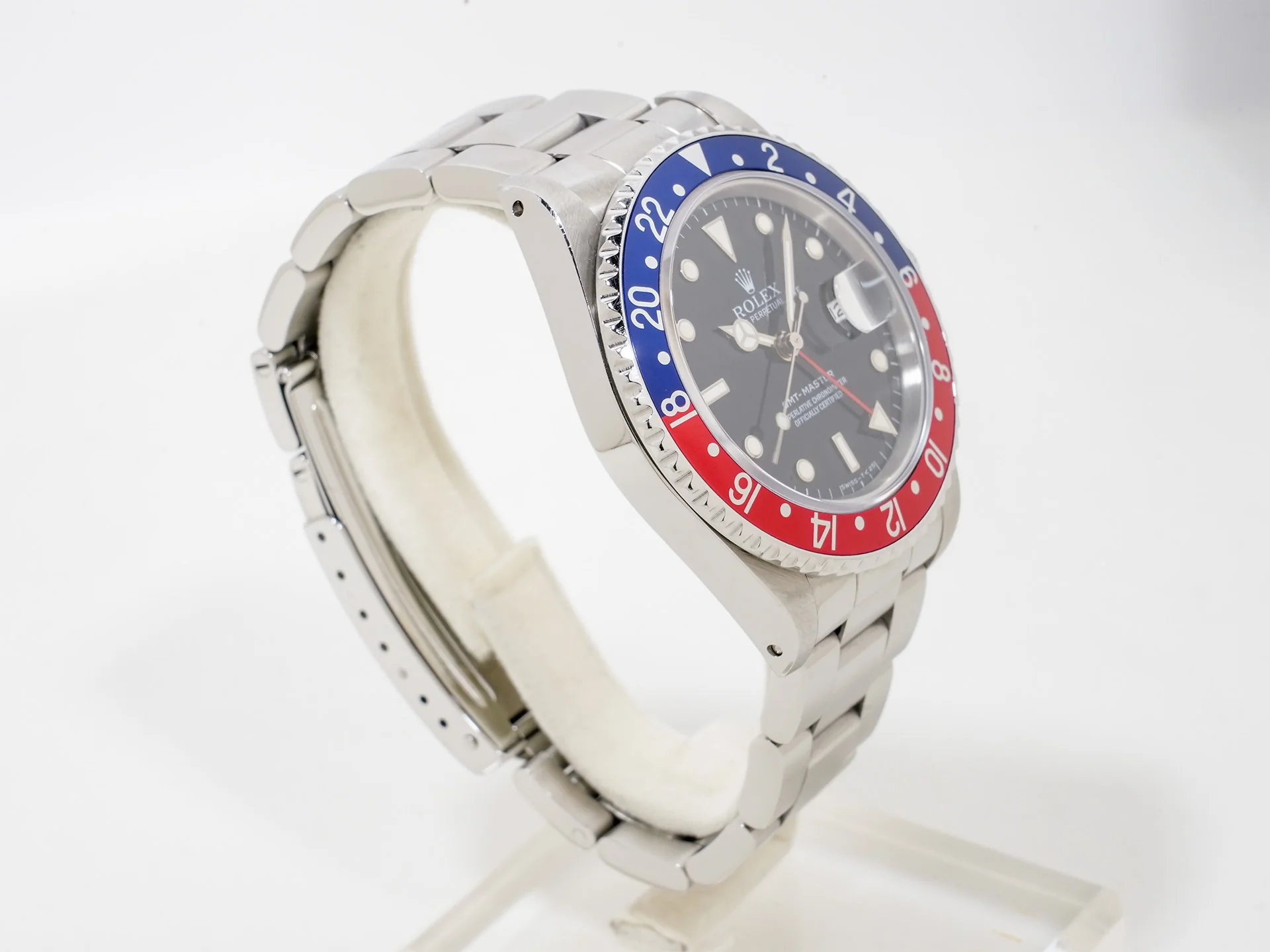 ロレックス GMTマスター Ref.16700 ステンレススチール ブラック文字盤 オイスターブレスレット - Image 5