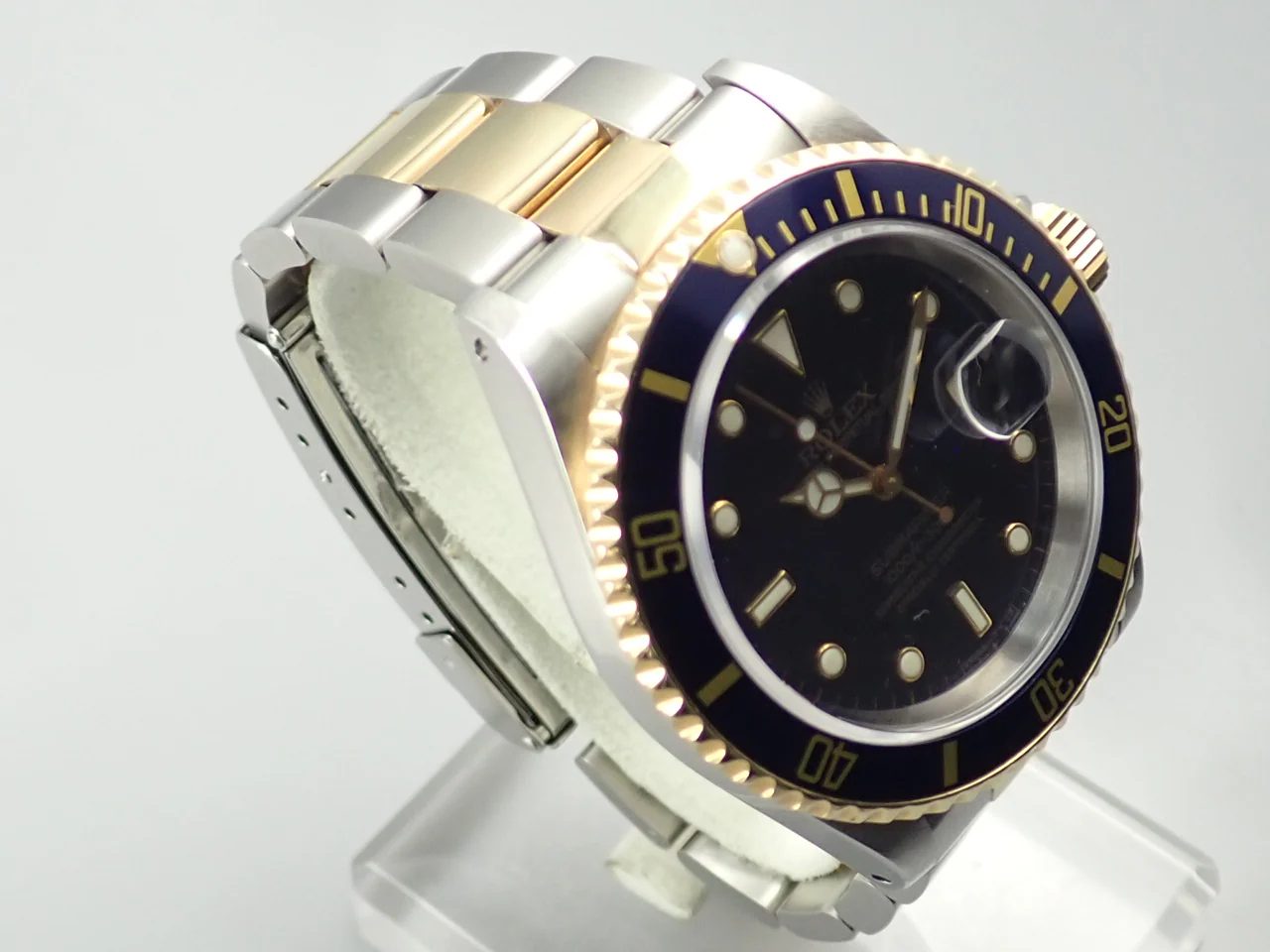 ロレックス サブマリーナー デイト Ref.16613 ステンレススチール/イエローゴールド ブルー文字盤 - Image 5