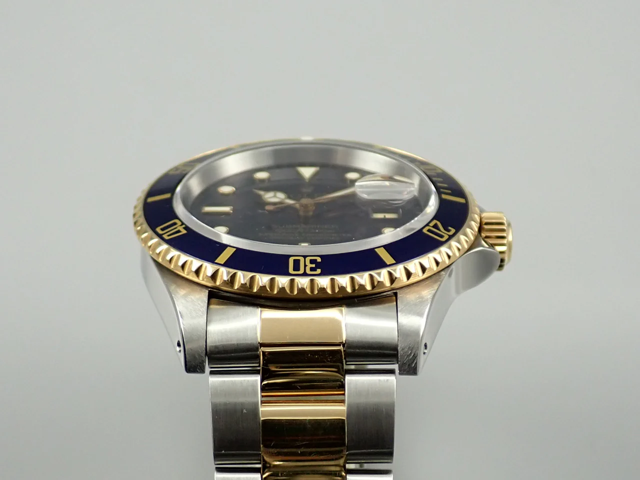 ロレックス サブマリーナー デイト Ref.16613 ステンレススチール/イエローゴールド ブルー文字盤 - Image 6