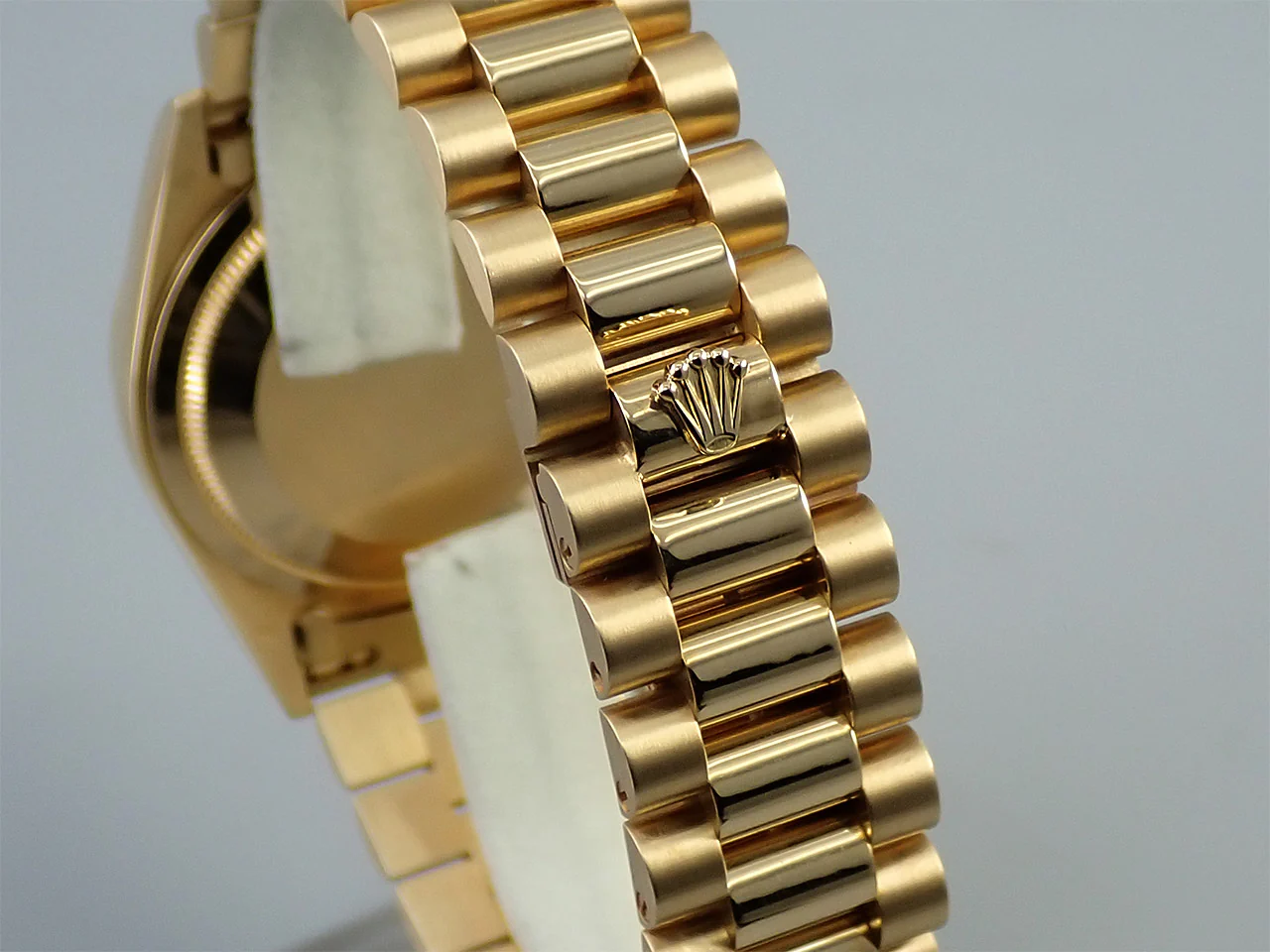 ロレックス デイデイト36 Ref.18238 イエローゴールド オニキス文字盤 - Image 8