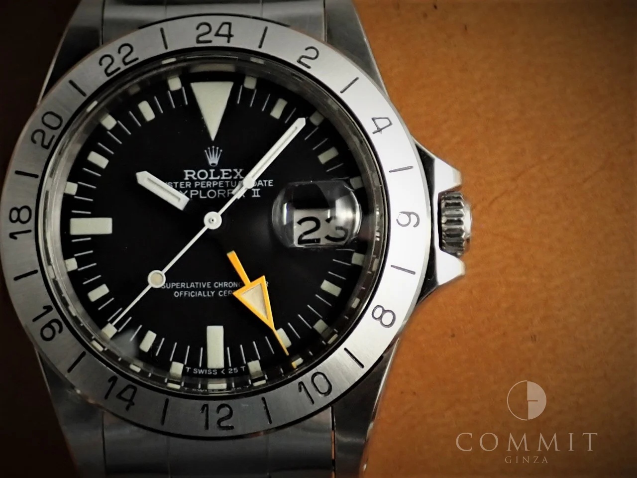 ロレックス エクスプローラーII Ref.1655 ステンレススチール ブラック文字盤 - Image 15