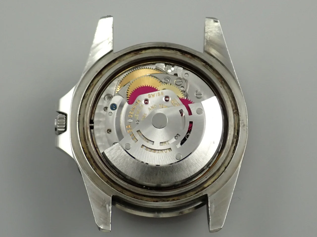 ロレックス GMTマスター Ref.1675 ステンレススチール ブラック文字盤 ジュビリーブレスレット 中古 9PUKCYMF - Image 12