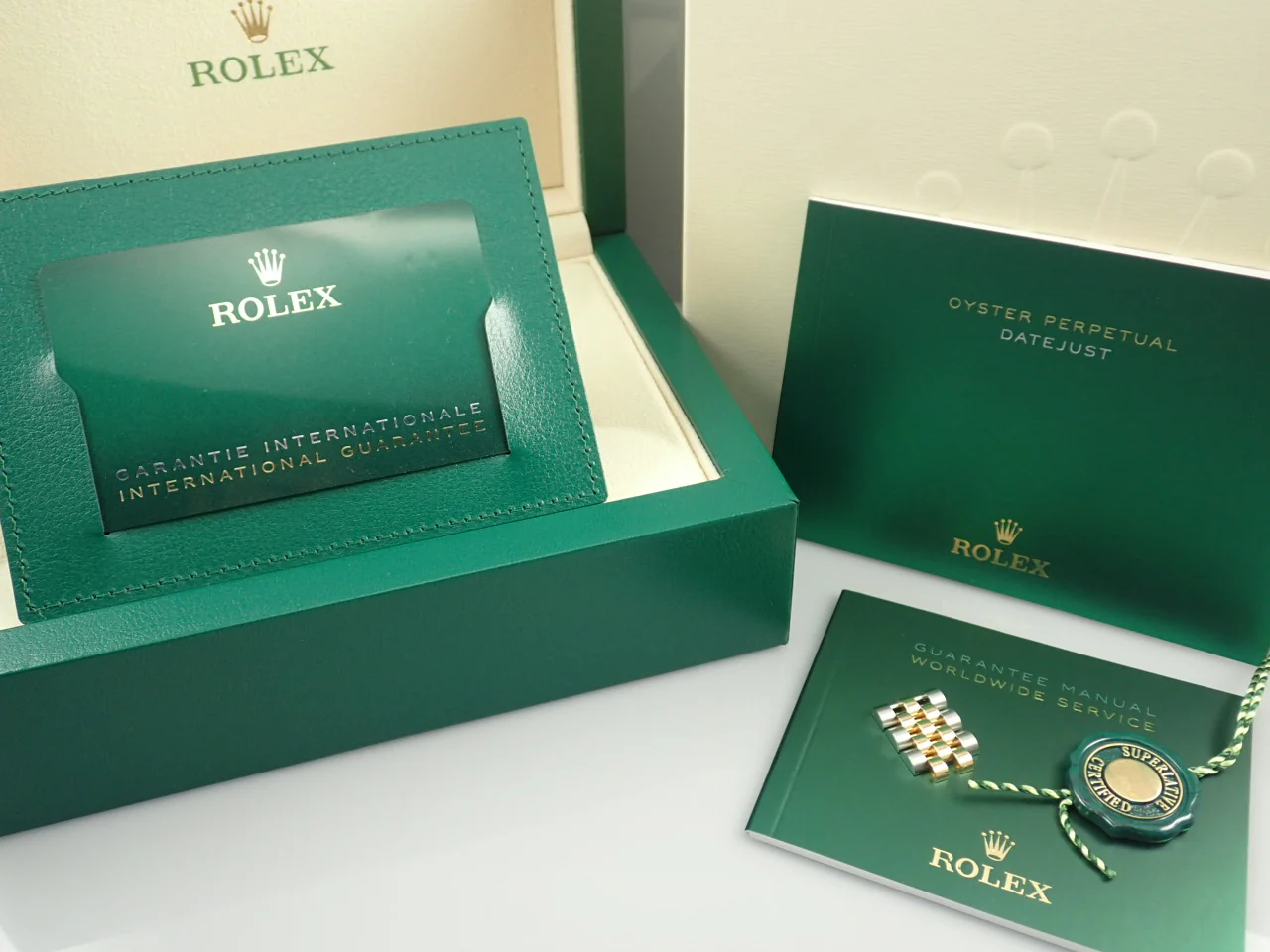 ロレックス デイトジャスト36 Ref.126233 ステンレススチール/イエローゴールド ゴールデン文字盤 ジュビリーブレスレット 中古 9R3F1YVC - Image 8