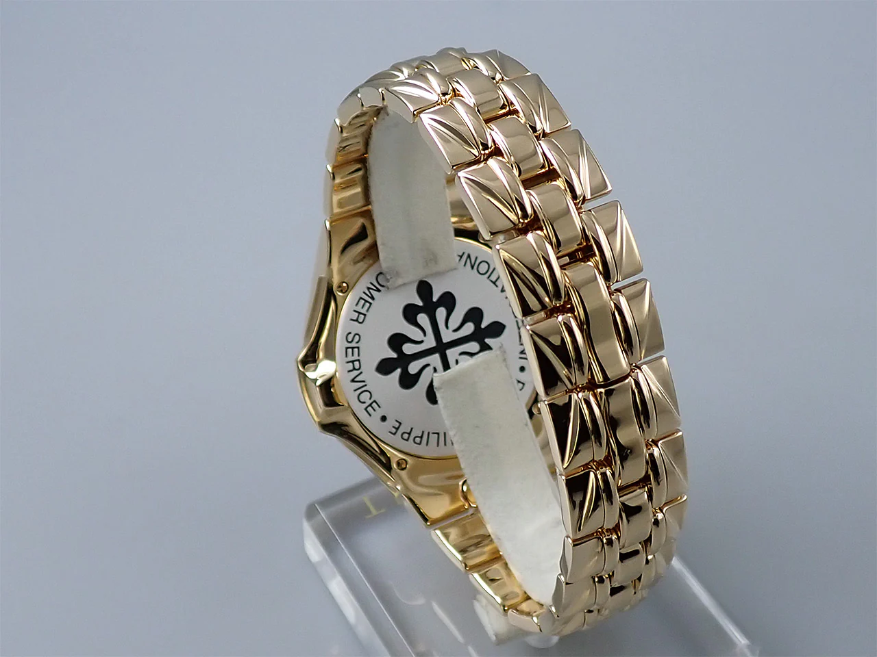 パテックフィリップ スカルプチャー Ref.5091/1J-001 イエローゴールド ホワイト文字盤 - Image 8