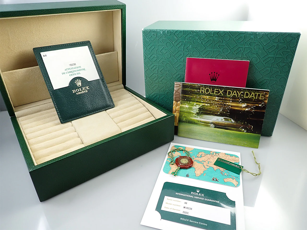 ロレックス デイデイト36 Ref.18238 イエローゴールド オニキス文字盤 - Image 10