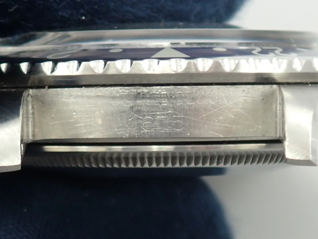 ロレックス GMTマスター Ref.1675 ステンレススチール ブラック文字盤 ジュビリーブレスレット 中古 9UTYJYTP - Image 10