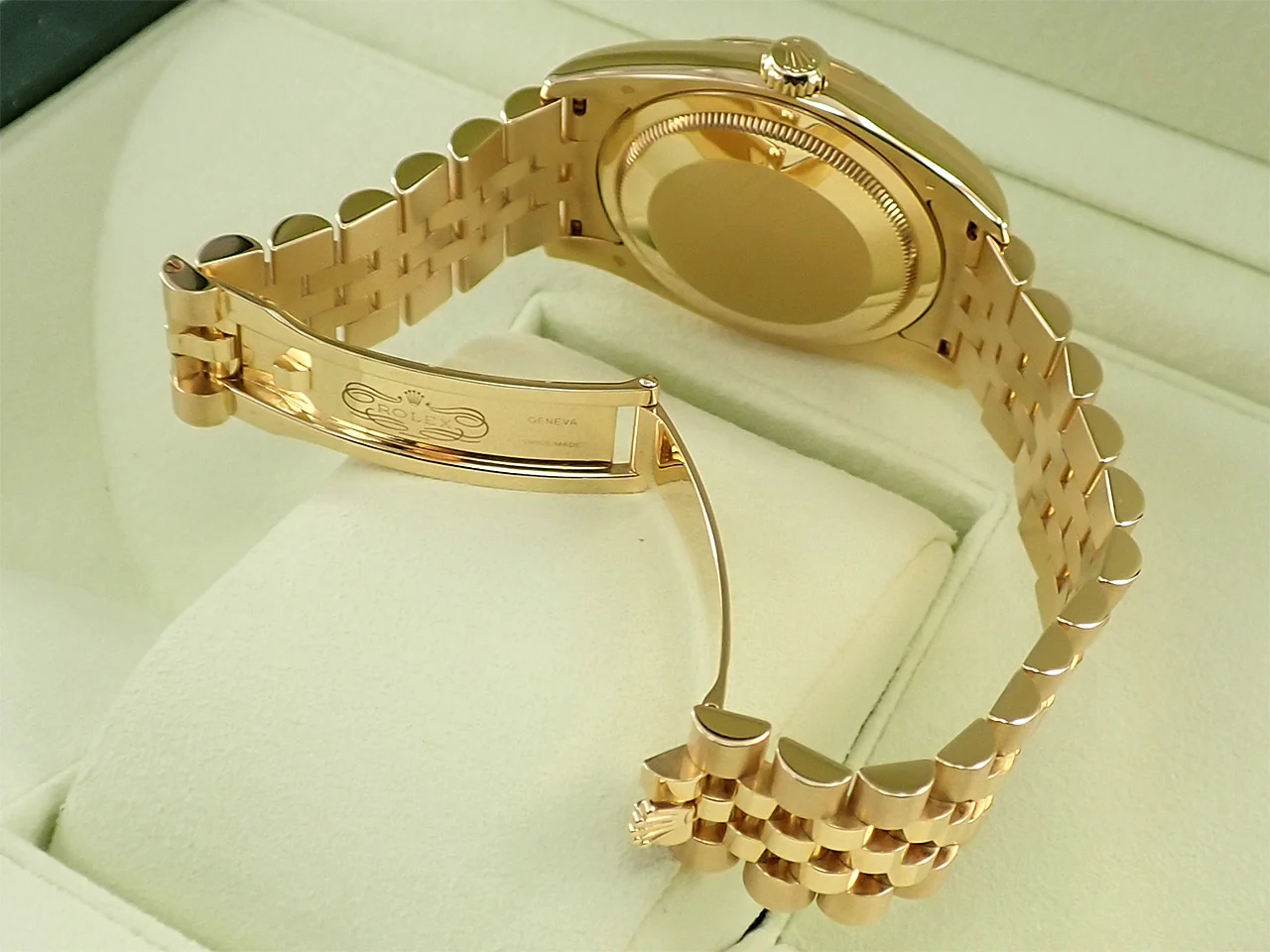 ロレックス デイトジャスト Ref.116238 イエローゴールド ブラックコンピューター文字盤 プレジデントブレスレット - Image 8