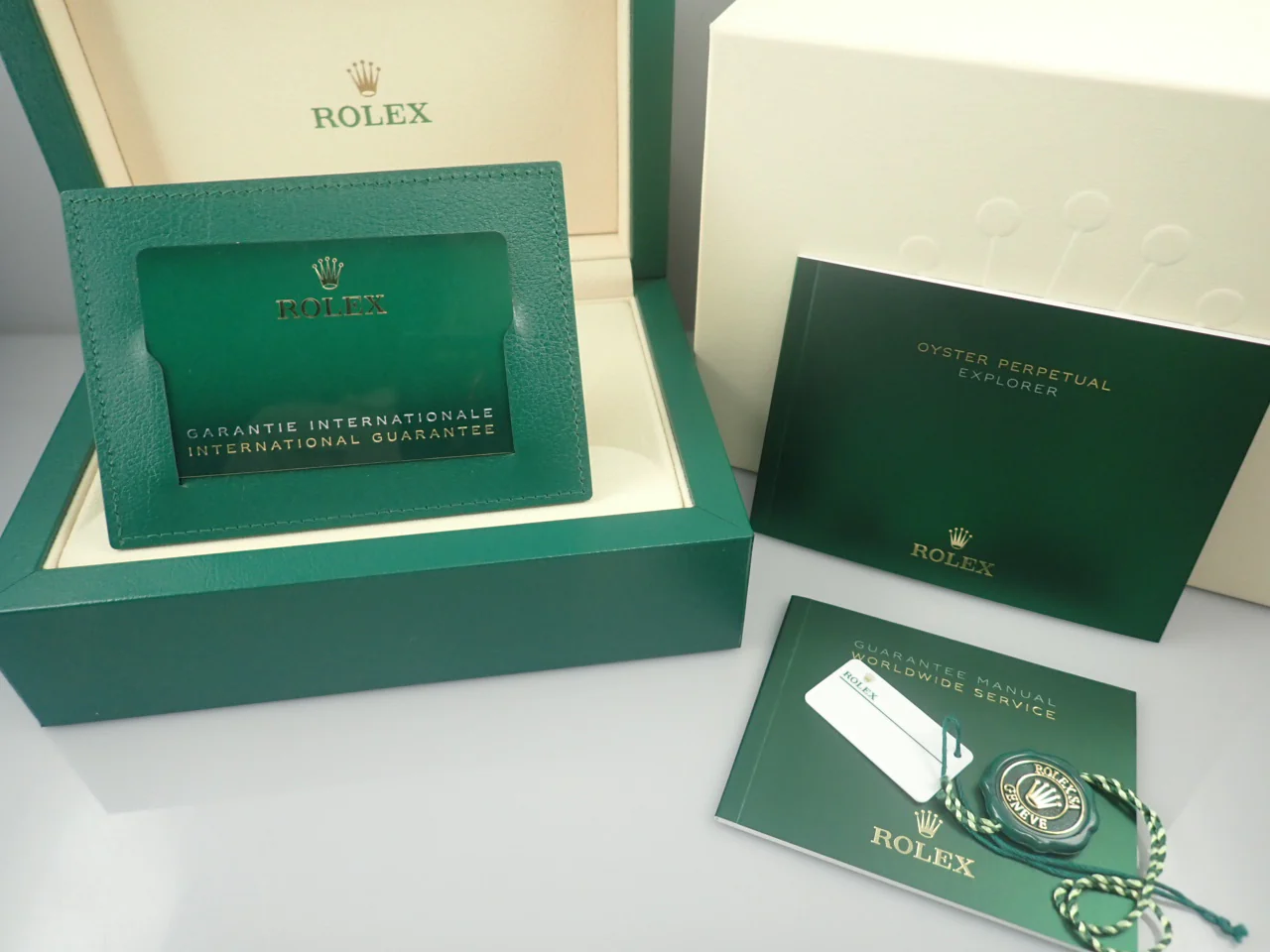 ロレックス エクスプローラー36 Ref.124273 ステンレススチール/イエローゴールド ブラック文字盤 - Image 7