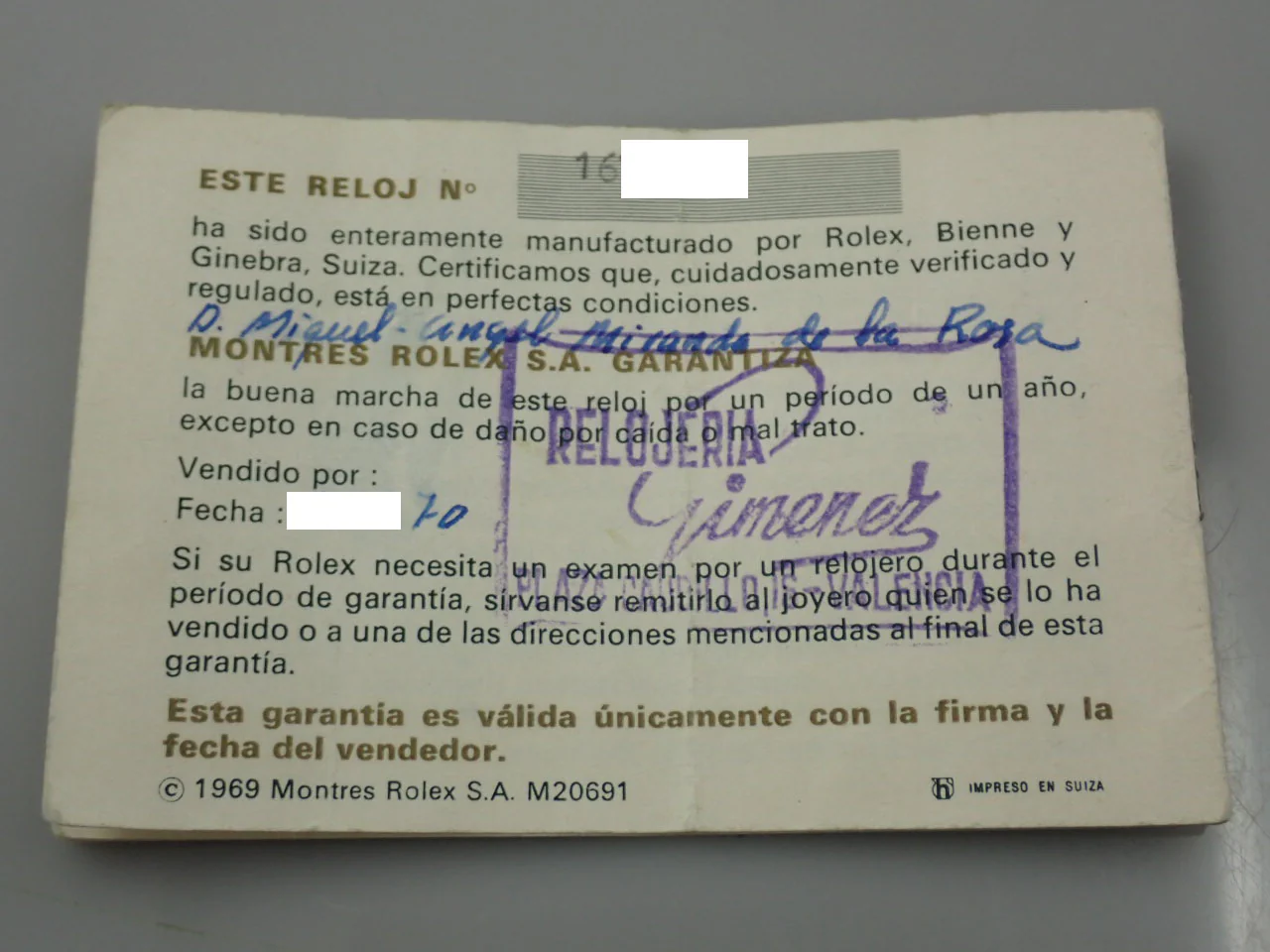 ロレックス デイデイト36 Ref.1803 イエローゴールド シャンパン文字盤 中古 A25UVHHT - Image 11