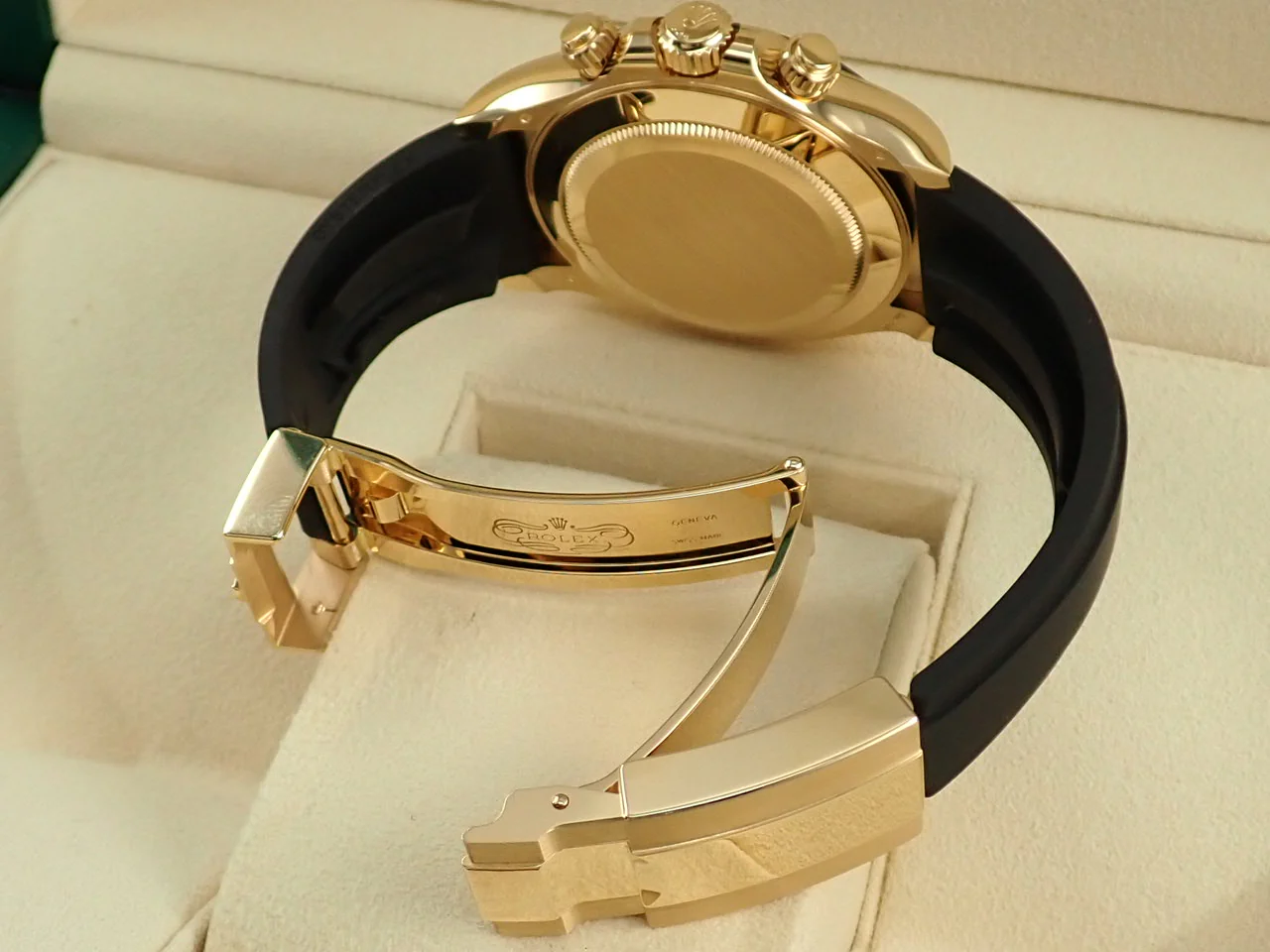 ロレックス デイトナ Ref.116518LN イエローゴールド ブラックxシャンパン文字盤 - Image 7