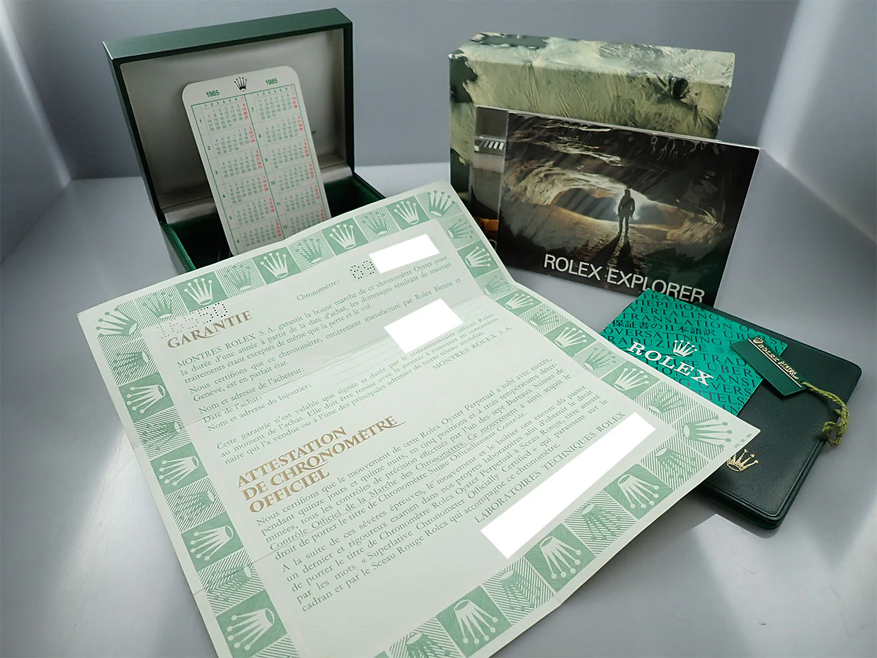 ロレックス エクスプローラーII Ref.16550 ステンレススチール アイボリー文字盤 - Image 10