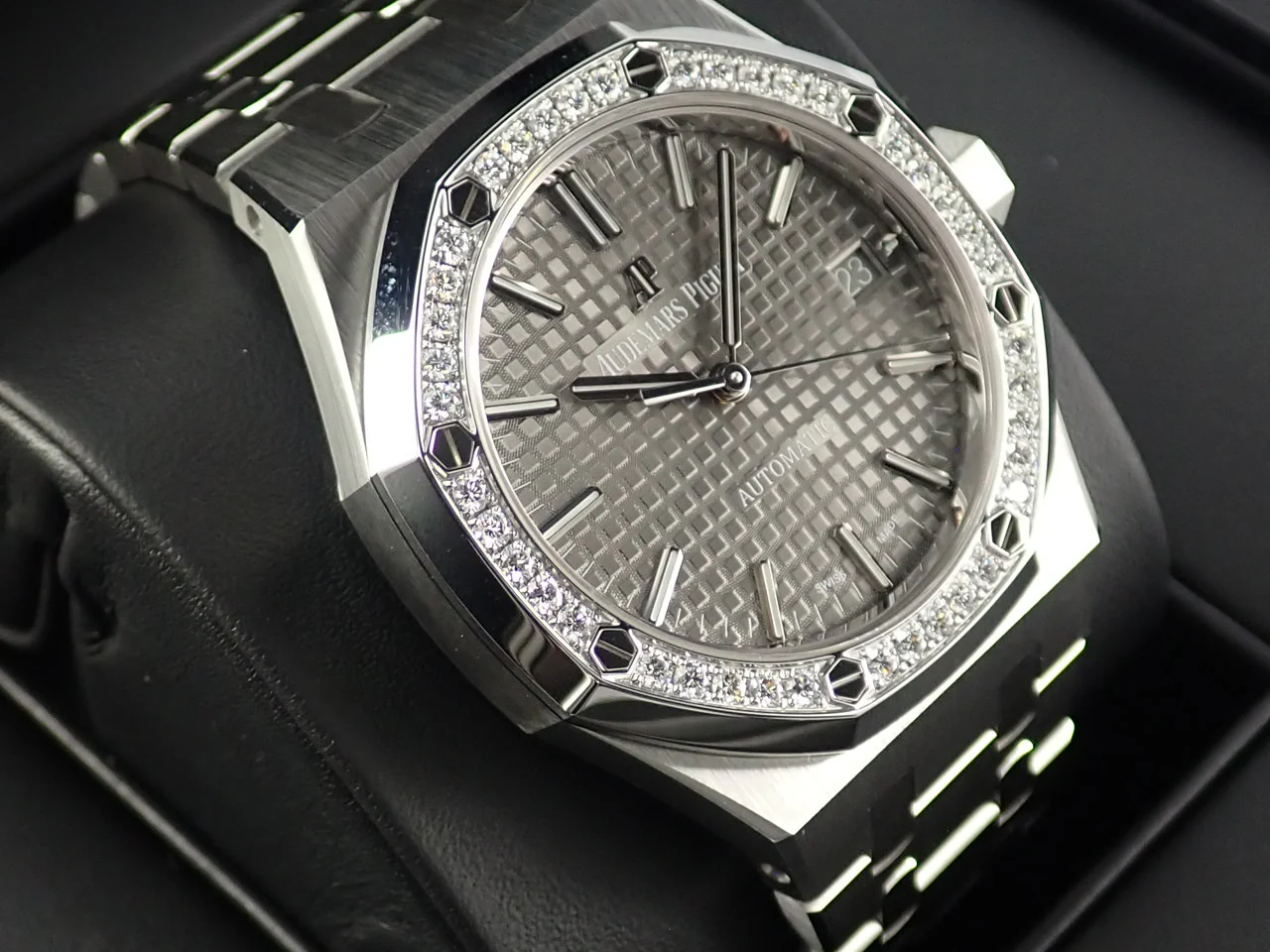 オーデマピゲ ロイヤルオーク Ref.15451ST.ZZ.1256ST.02 ステンレススチール グレー文字盤 - Image 4
