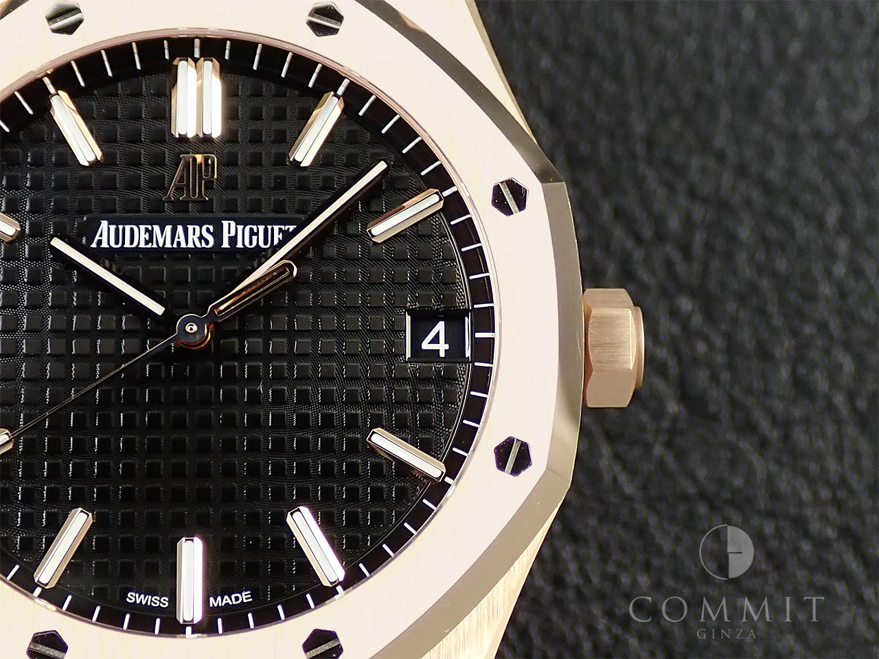 オーデマピゲ ロイヤルオーク Ref.15500OR.OO.1220OR.01 ピンクゴールド ブラック文字盤 - Image 11