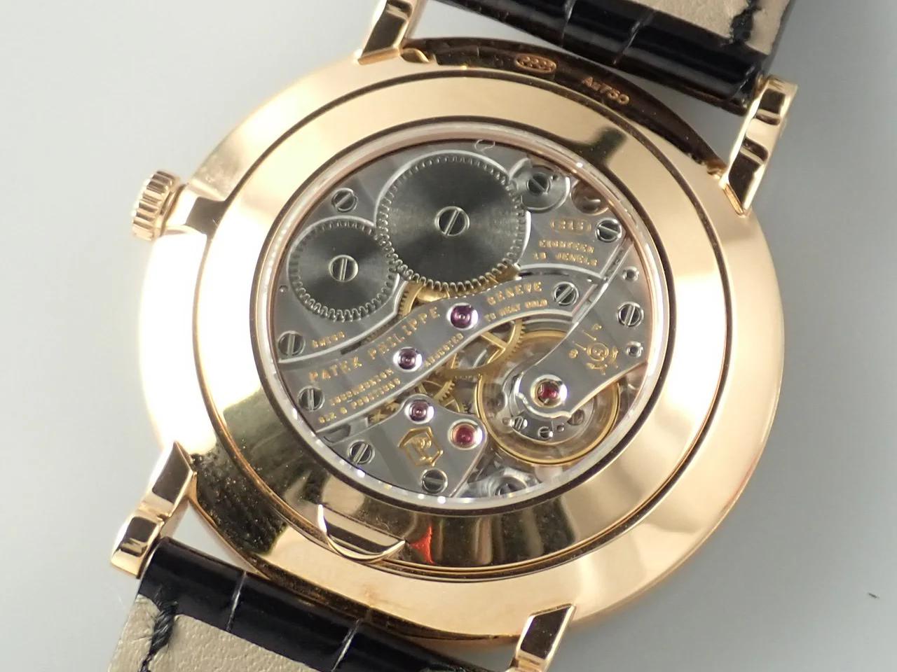 パテックフィリップ カラトラバ Ref.5116R-001 ローズゴールド エナメル文字盤 - Image 8