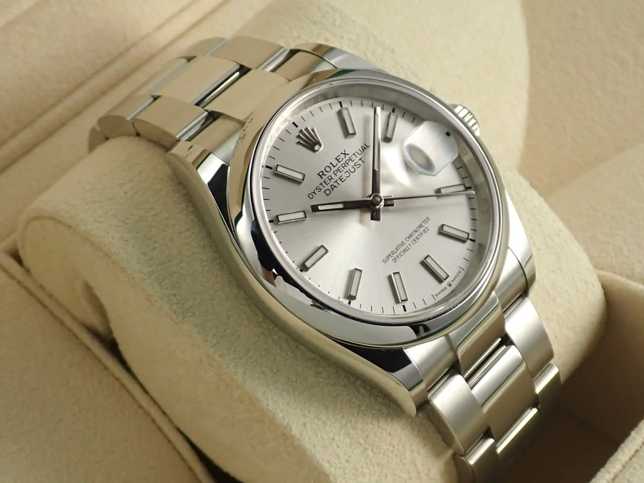 ロレックス デイトジャスト36 Ref.126200 ステンレススチール シルバー文字盤 - Image 5