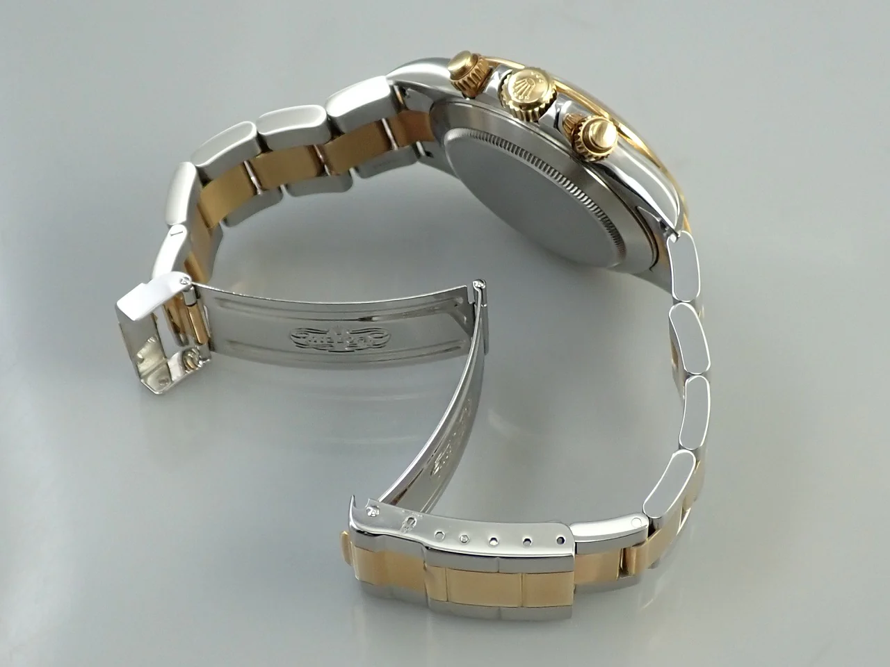 ロレックス デイトナ エルプリメロ Ref.16523 ステンレススチール/イエローゴールド ブラック文字盤 - Image 8