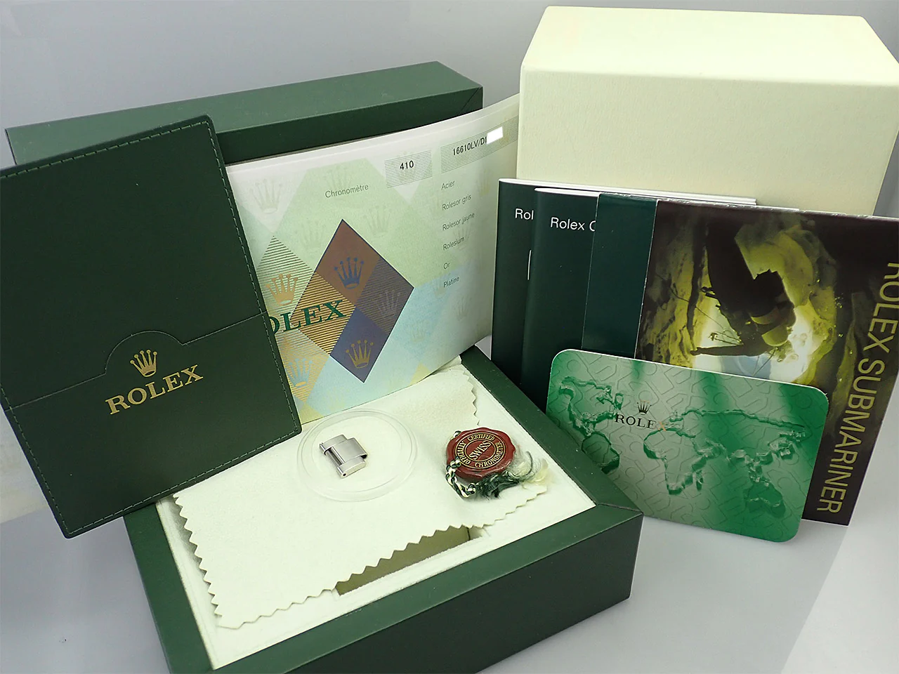 ロレックス サブマリーナー デイト Ref.16610LV ステンレススチール ブラック文字盤 - Image 11