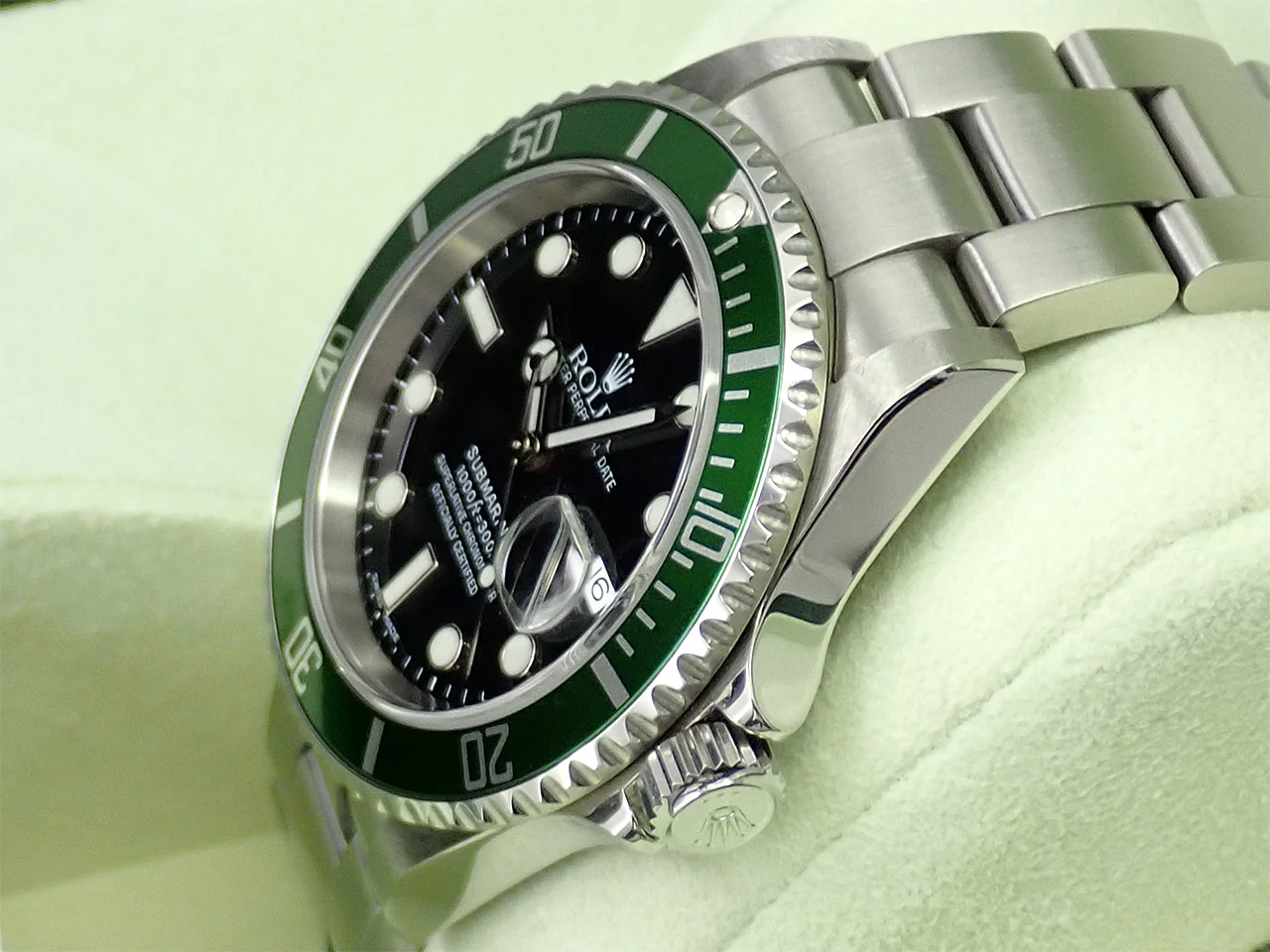 ロレックス サブマリーナー デイト Ref.16610LV ステンレススチール ブラック文字盤 - Image 4