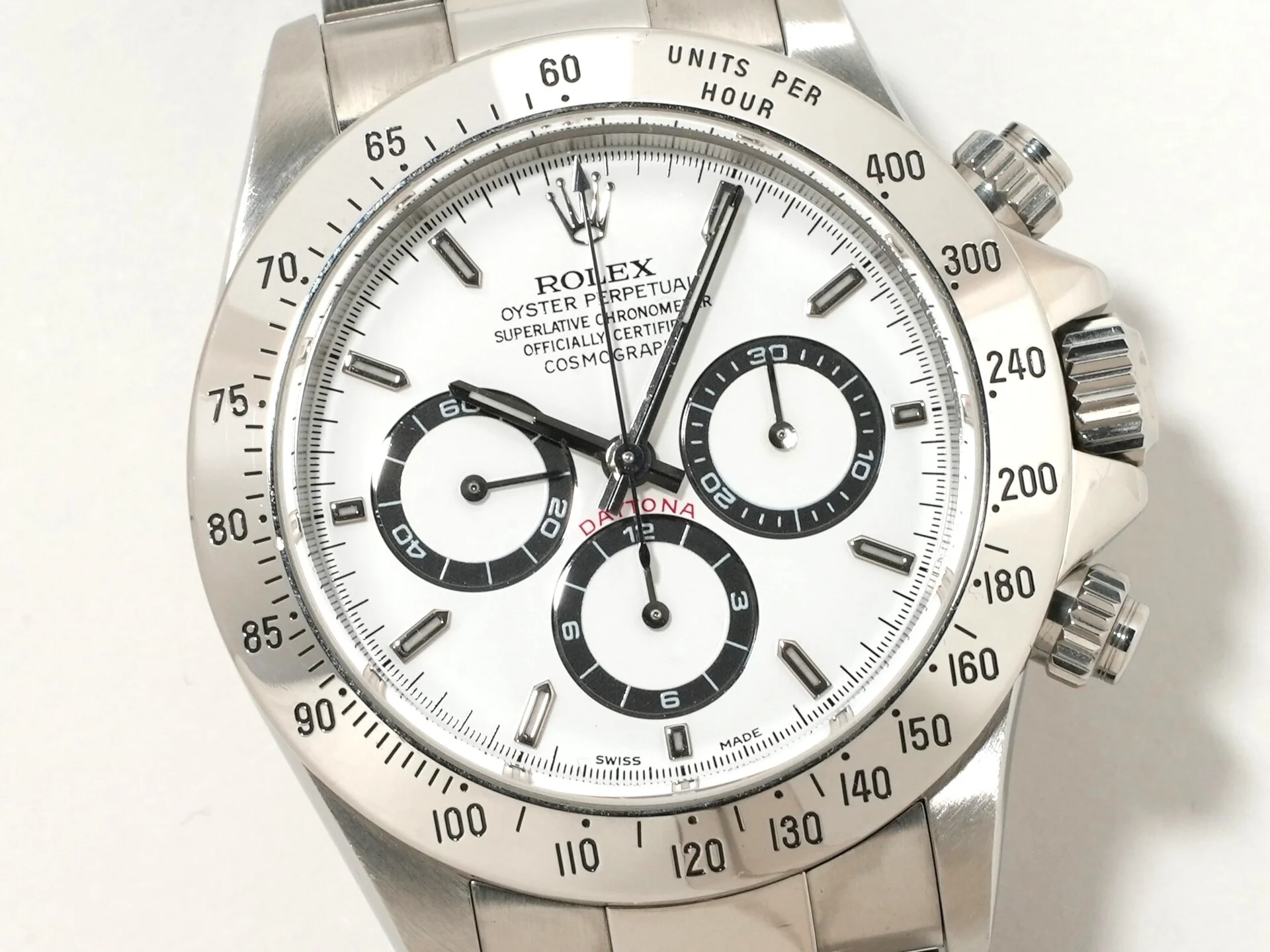 ロレックス デイトナ エルプリメロ Ref.16520 ステンレススチール ホワイト文字盤 中古 b55dhtfq - Image 3