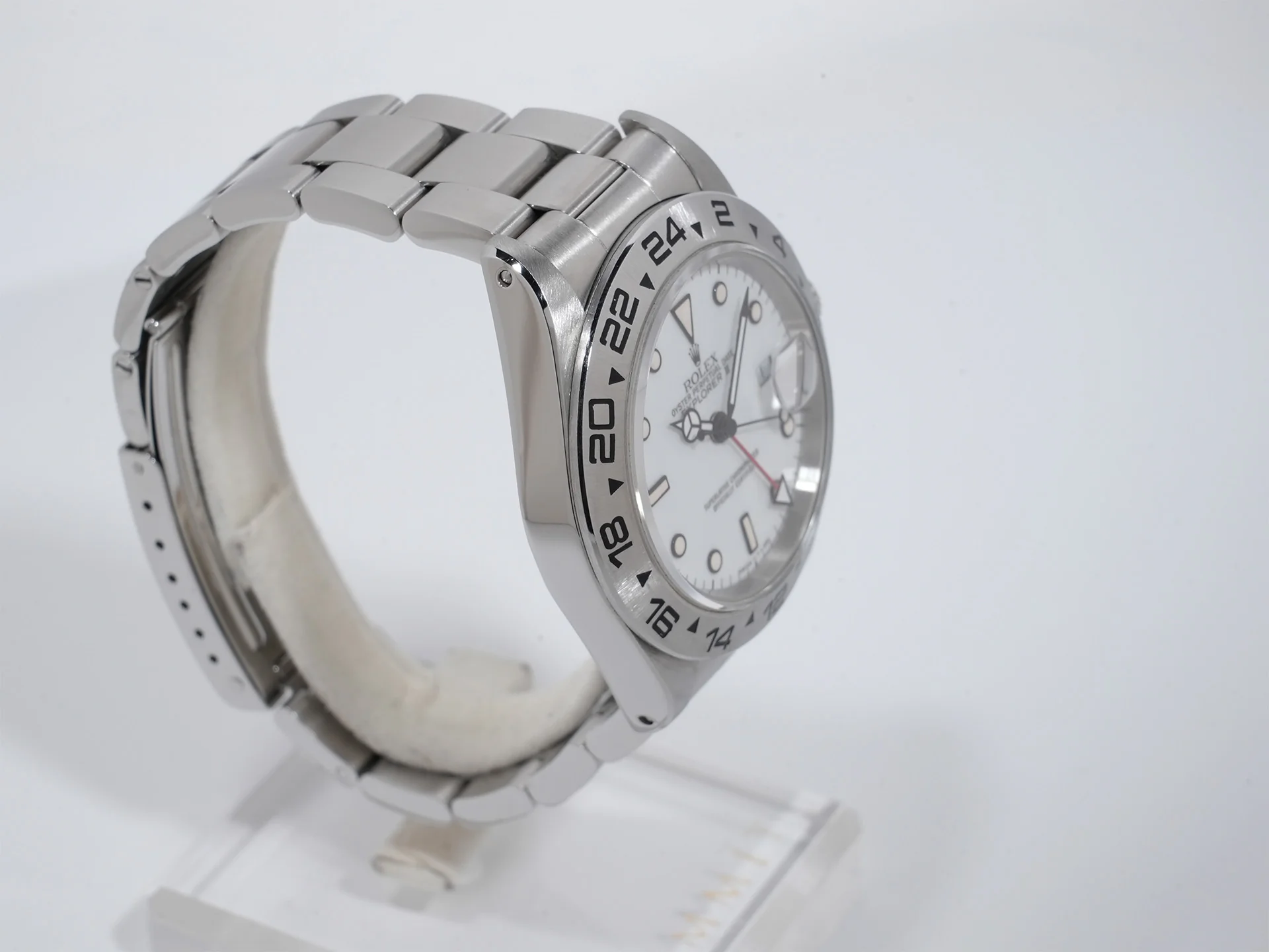 ロレックス エクスプローラーII Ref.16550 ステンレススチール ホワイト文字盤 - Image 5