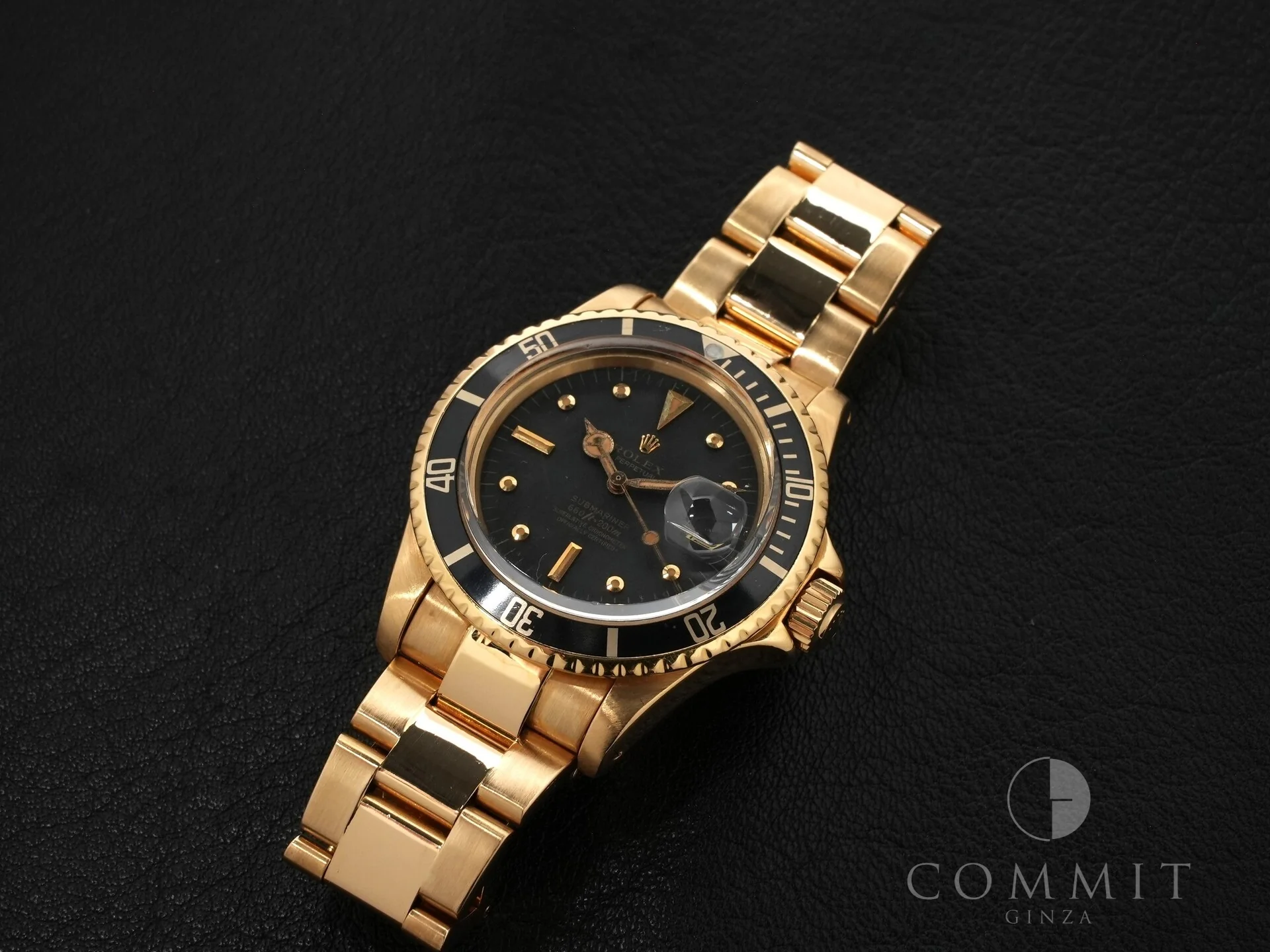 ロレックス サブマリーナー デイト Ref.1680/8 イエローゴールド ブラック文字盤 - Image 14