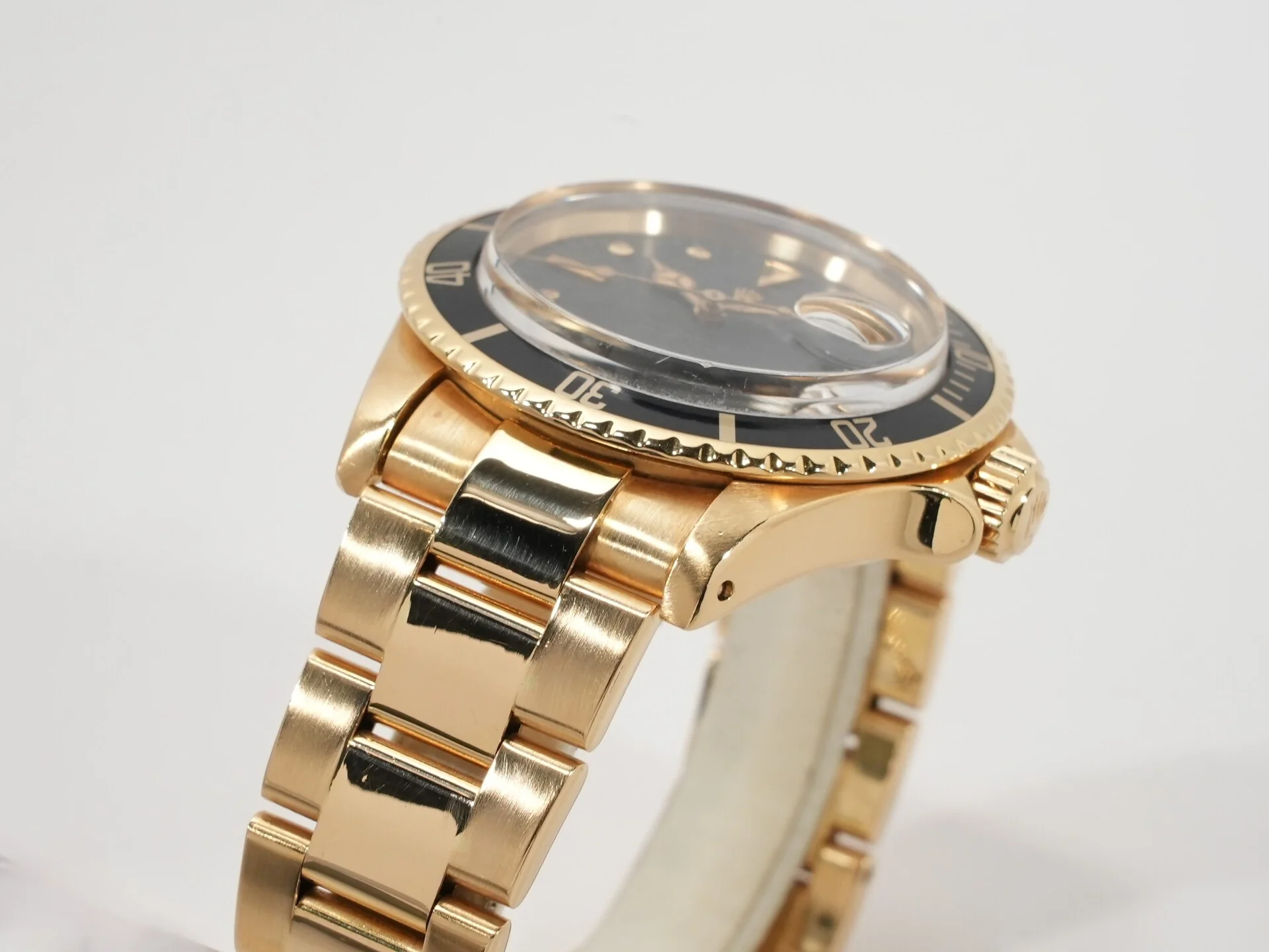 ロレックス サブマリーナー デイト Ref.1680/8 イエローゴールド ブラック文字盤 - Image 6