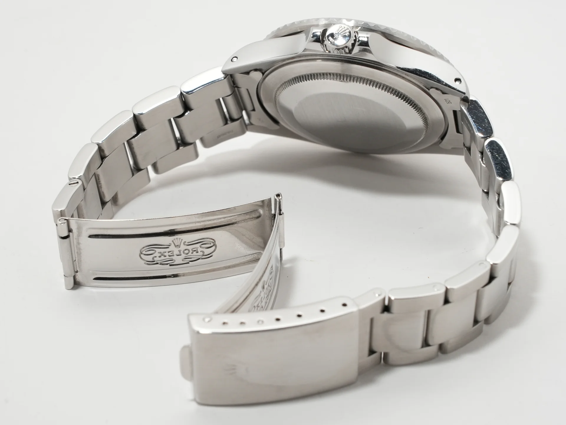 ロレックス GMTマスターII Ref.16760 ステンレススチール ブラック文字盤 オイスターブレスレット 中古 bzov2o8p - Image 8