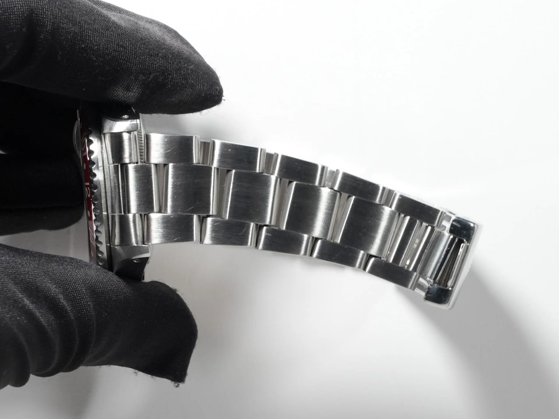 ロレックス GMTマスターII Ref.16760 ステンレススチール ブラック文字盤 オイスターブレスレット 中古 bzov2o8p - Image 9