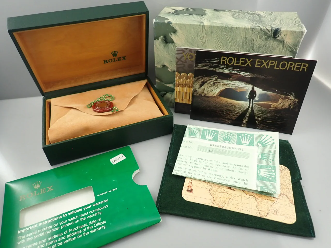 ロレックス エクスプローラーII Ref.16570 ステンレススチール ブラック文字盤 - Image 10