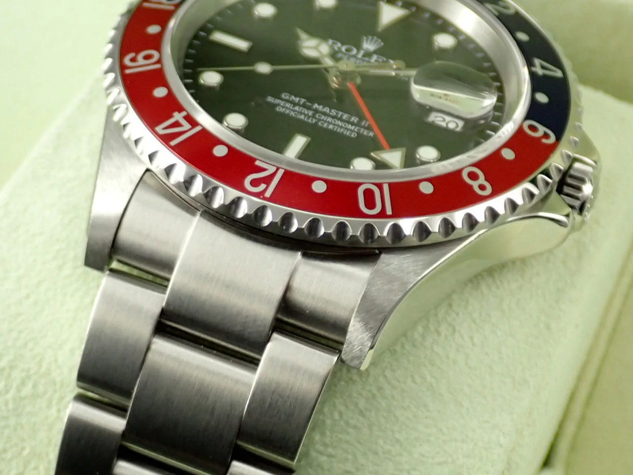 ロレックス GMTマスターII Ref.16710 ステンレススチール ブラック文字盤 オイスターブレスレット - Image 6