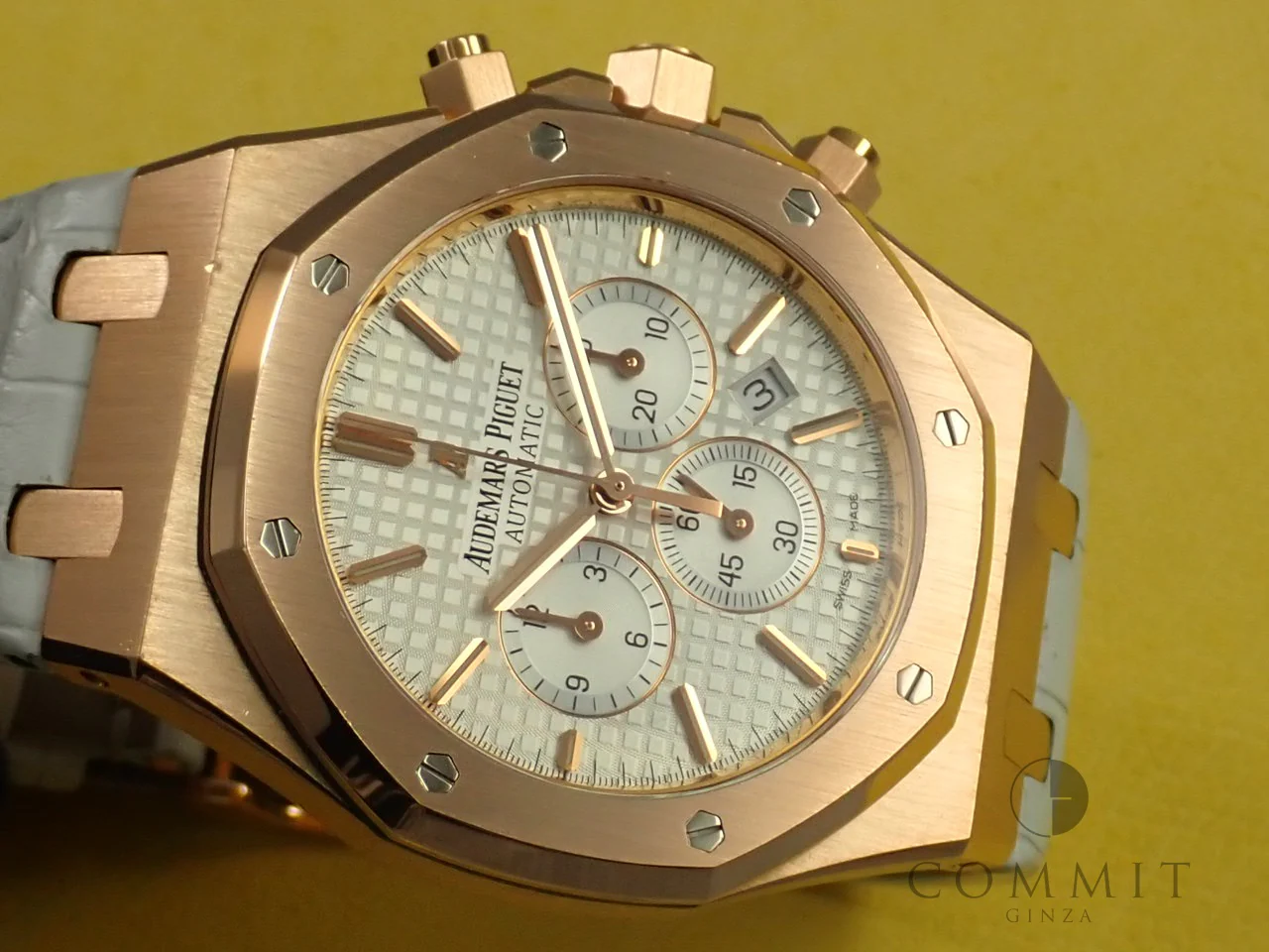 オーデマピゲ ロイヤルオーク クロノグラフ Ref.26320OR.OO.D088CR.01 ピンクゴールド シルバー文字盤 - Image 9